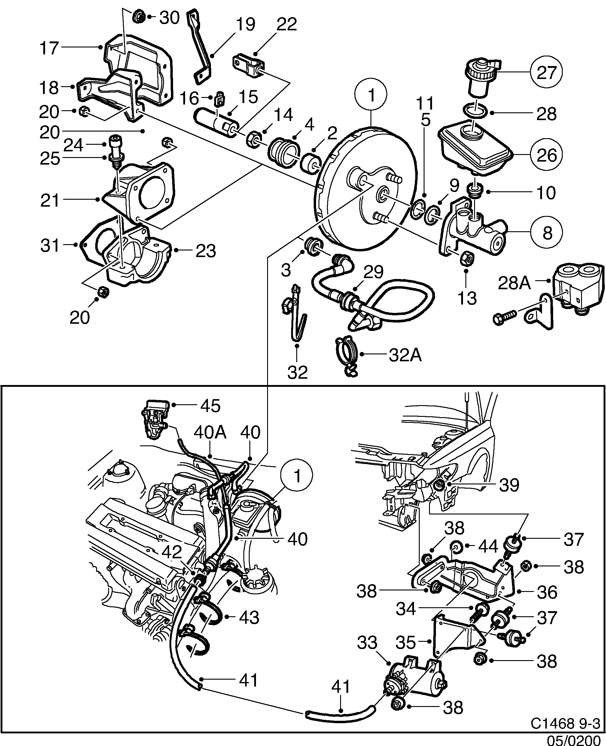 diagram parts 200