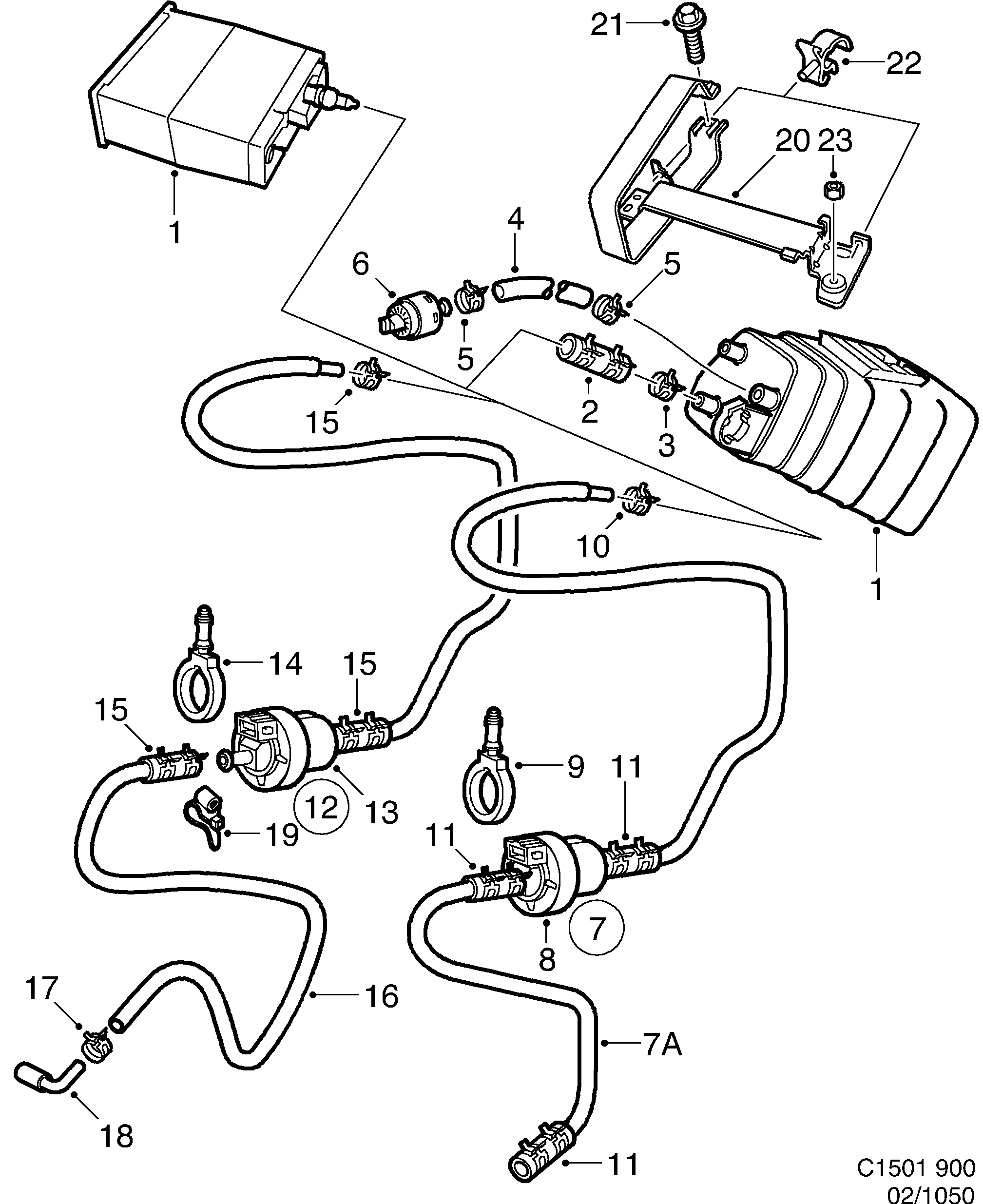 diagram parts 1050