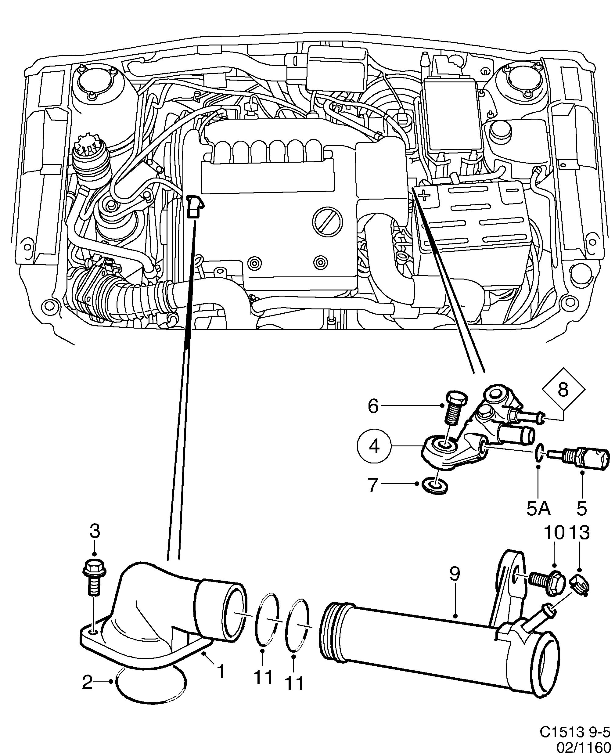 diagram parts 1160