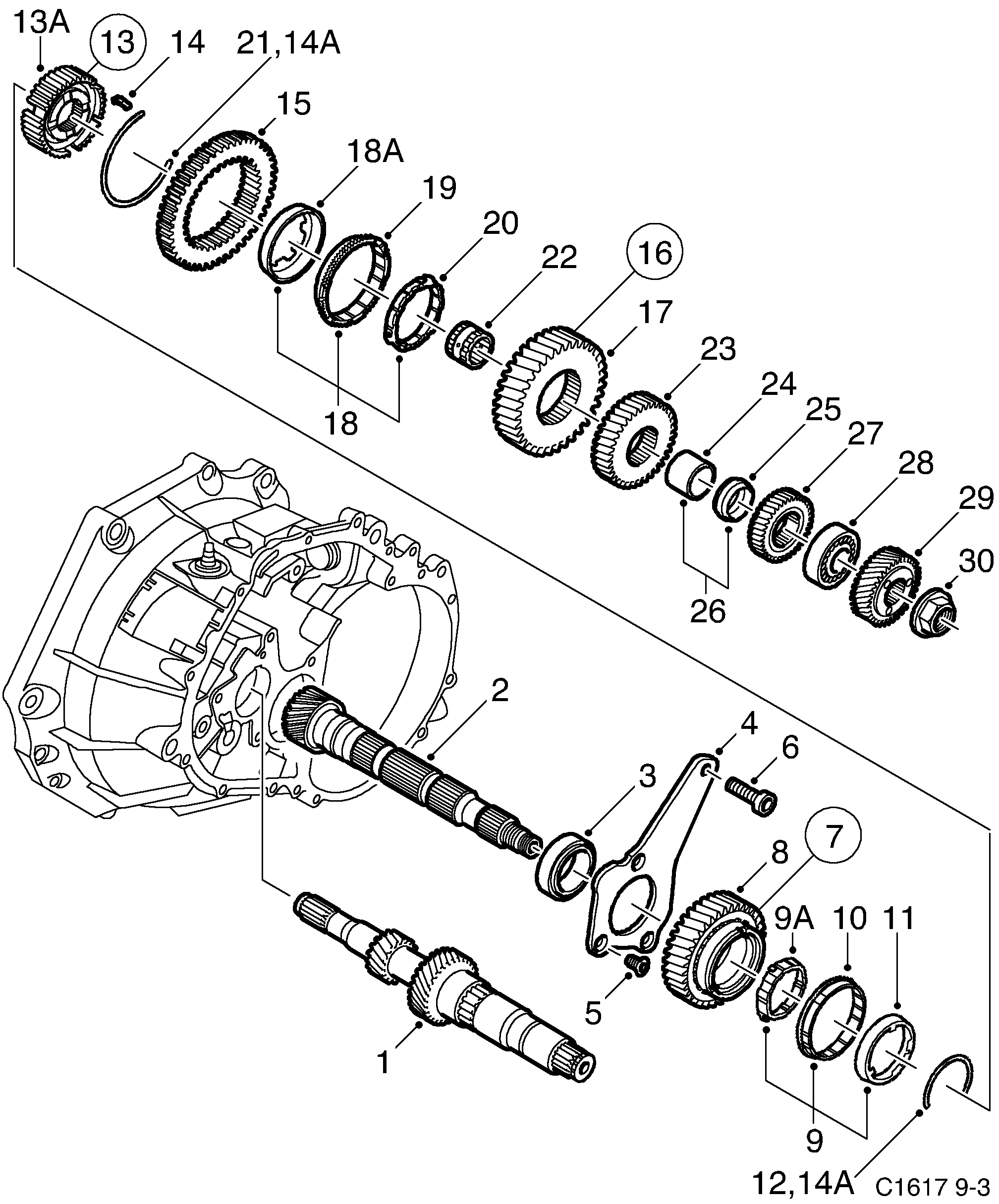diagram parts 2410