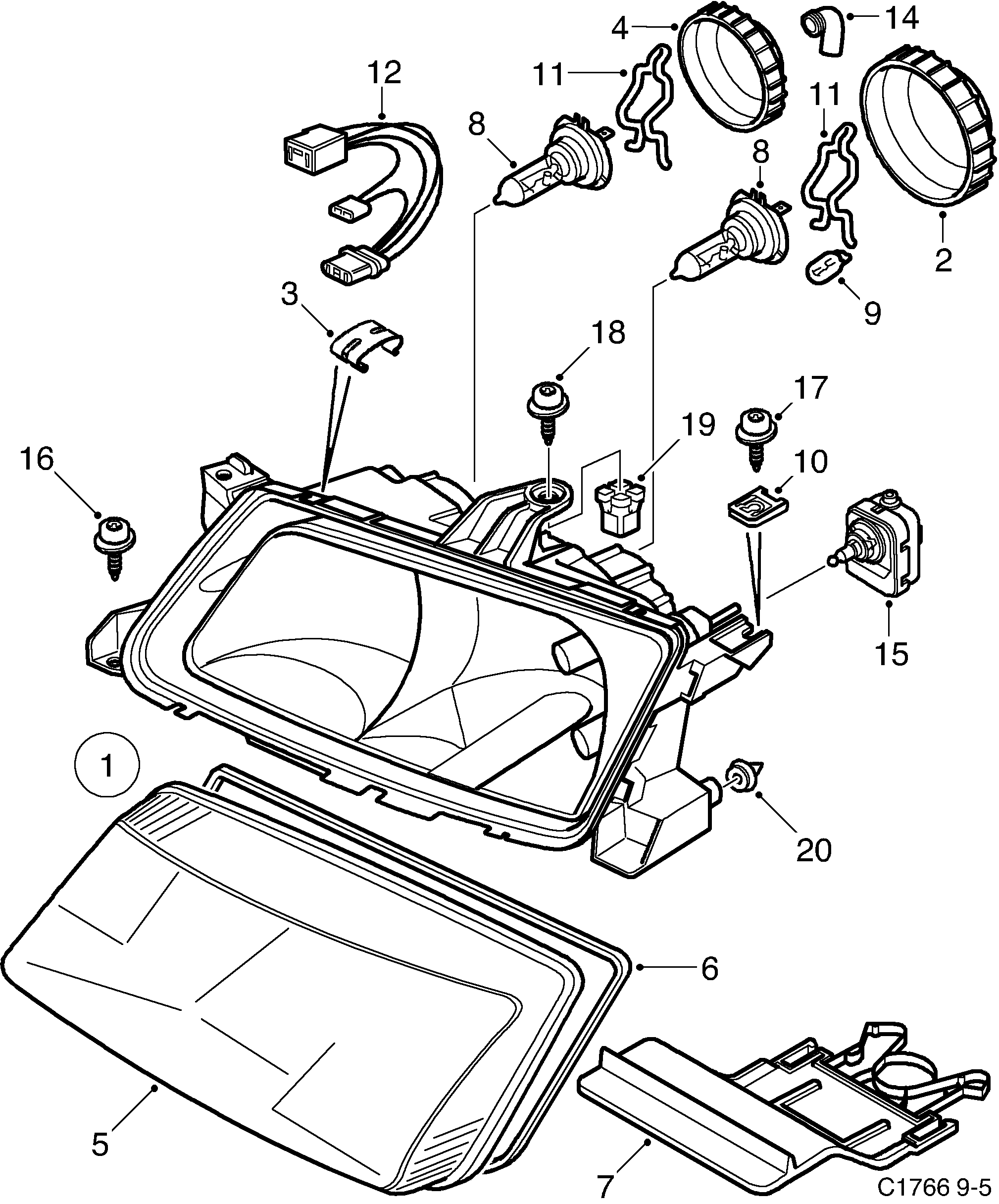 diagram parts 250