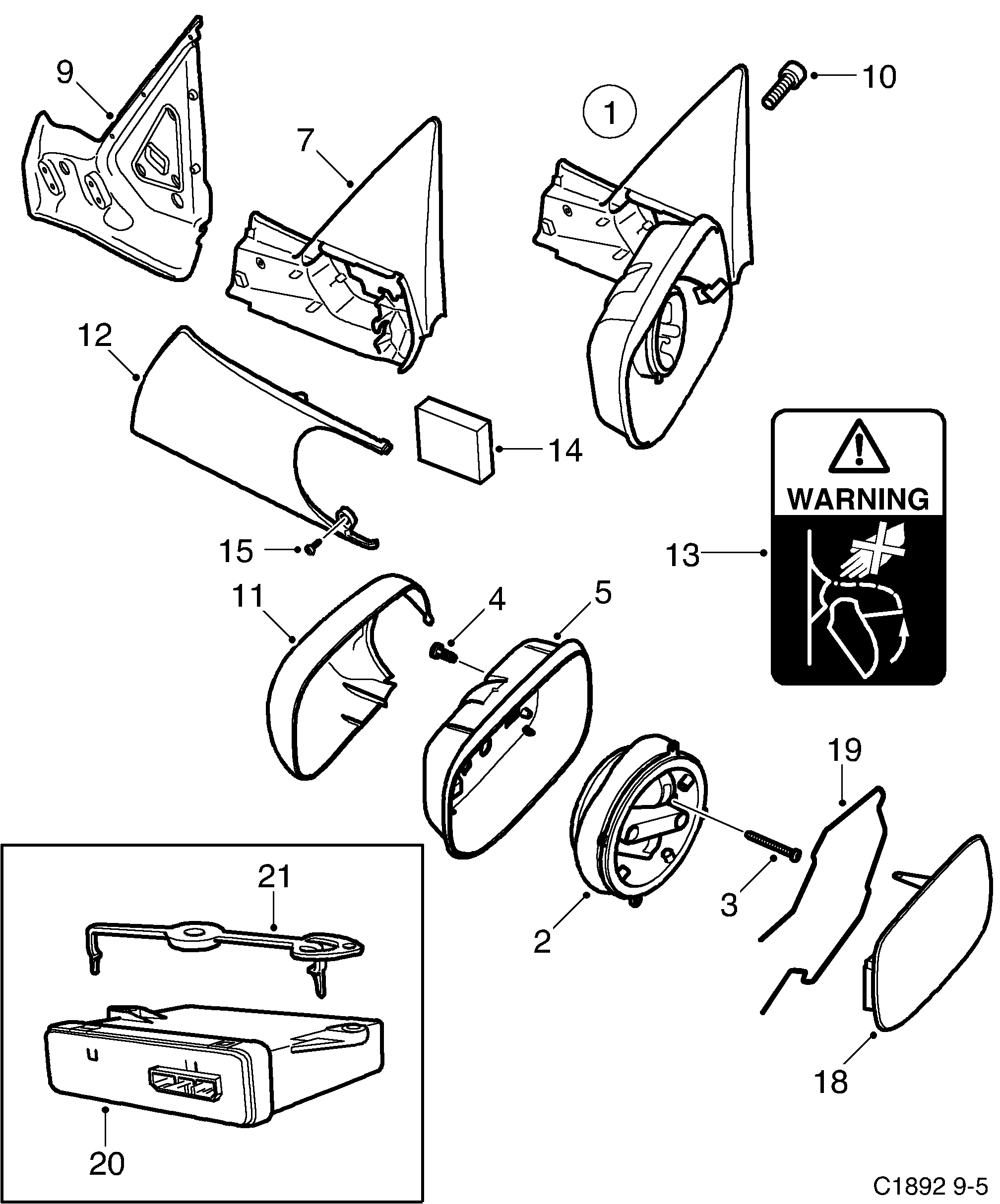 diagram parts 790