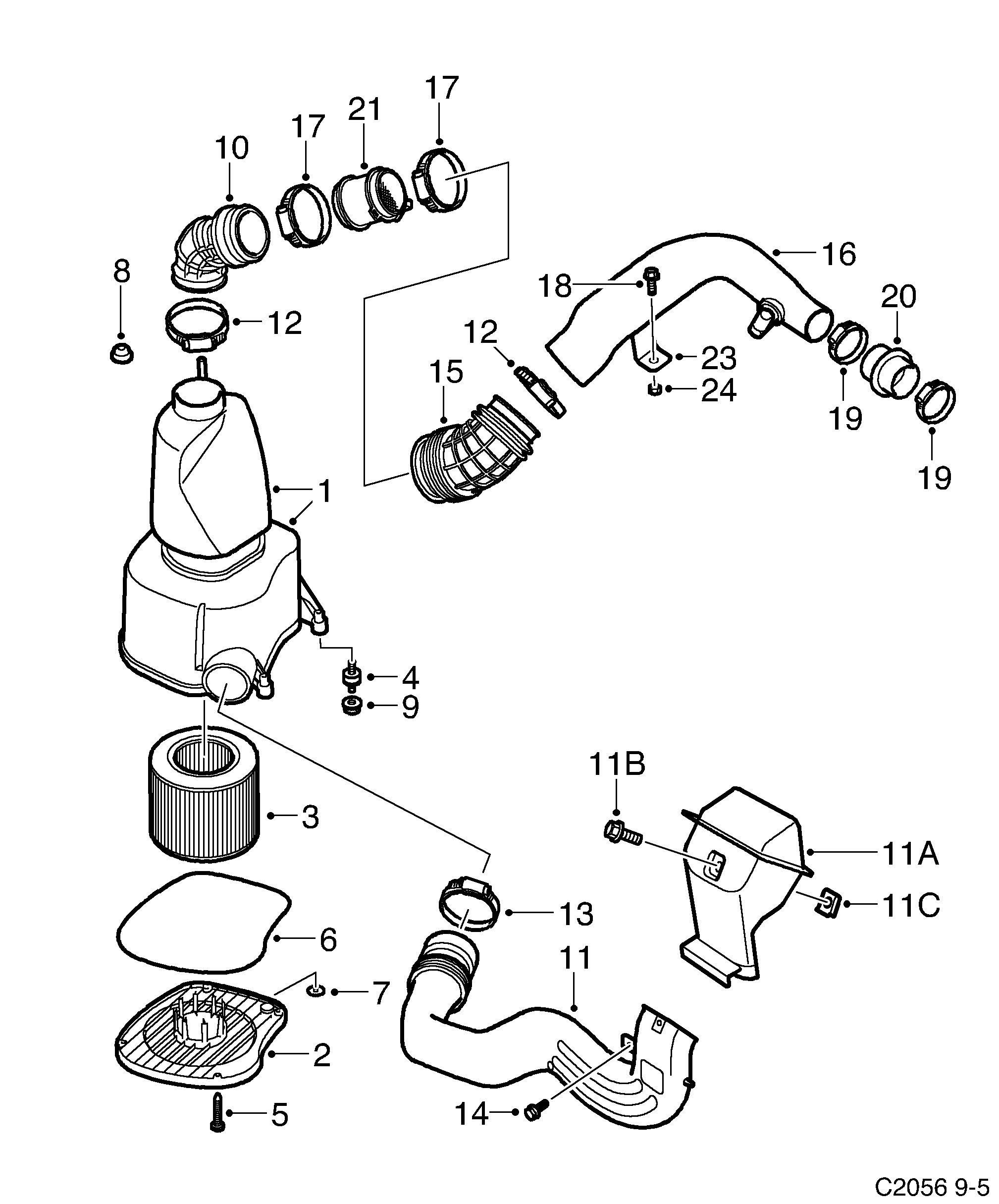 diagram parts 525