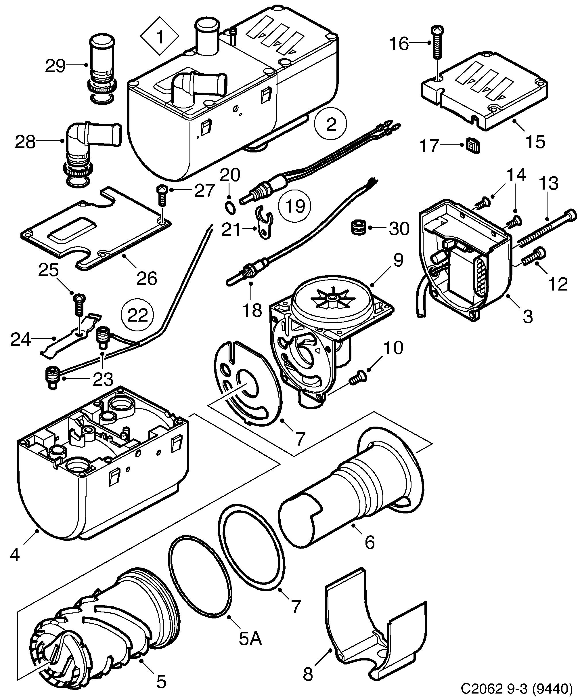 diagram parts 5350