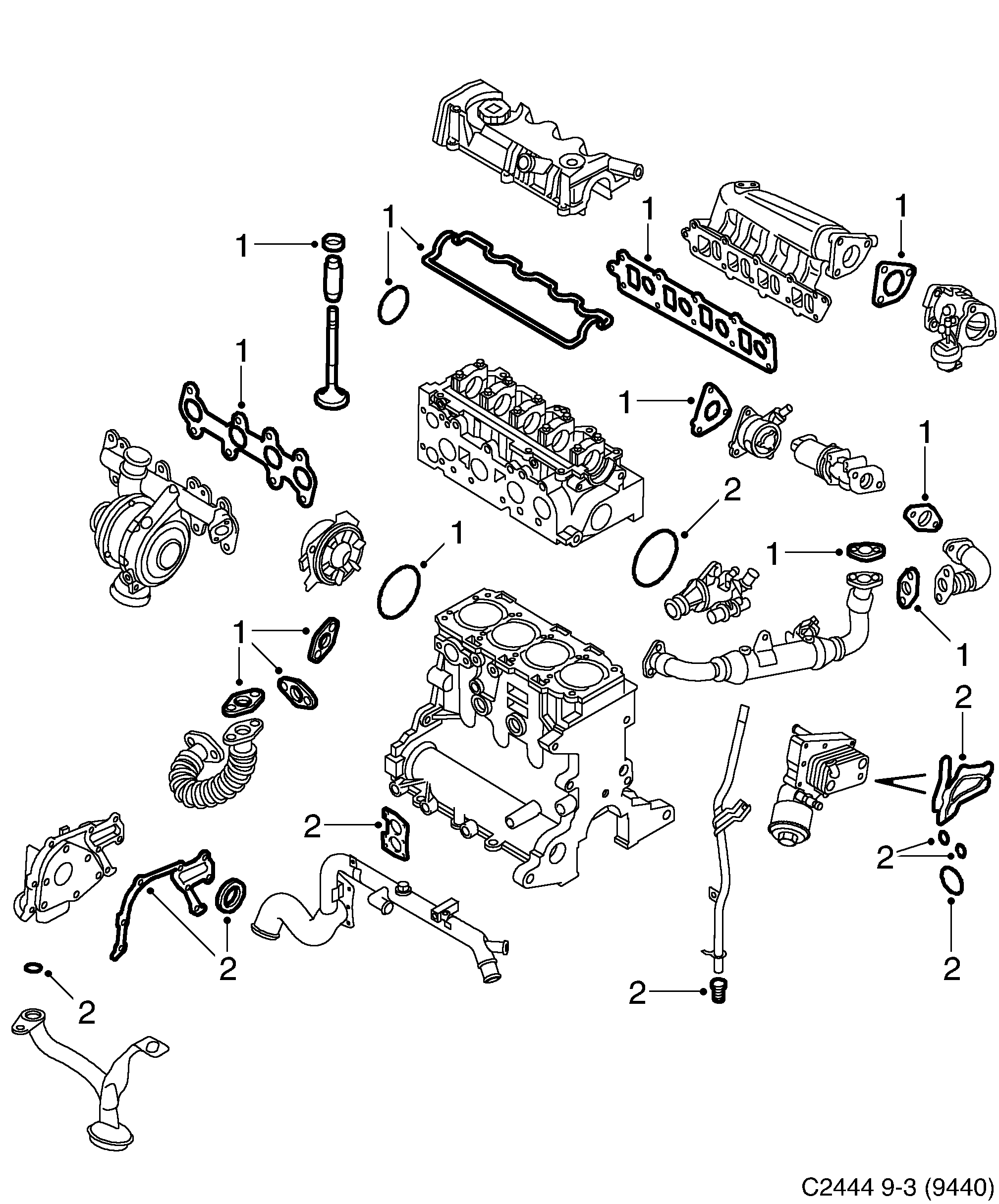 diagram parts 9100