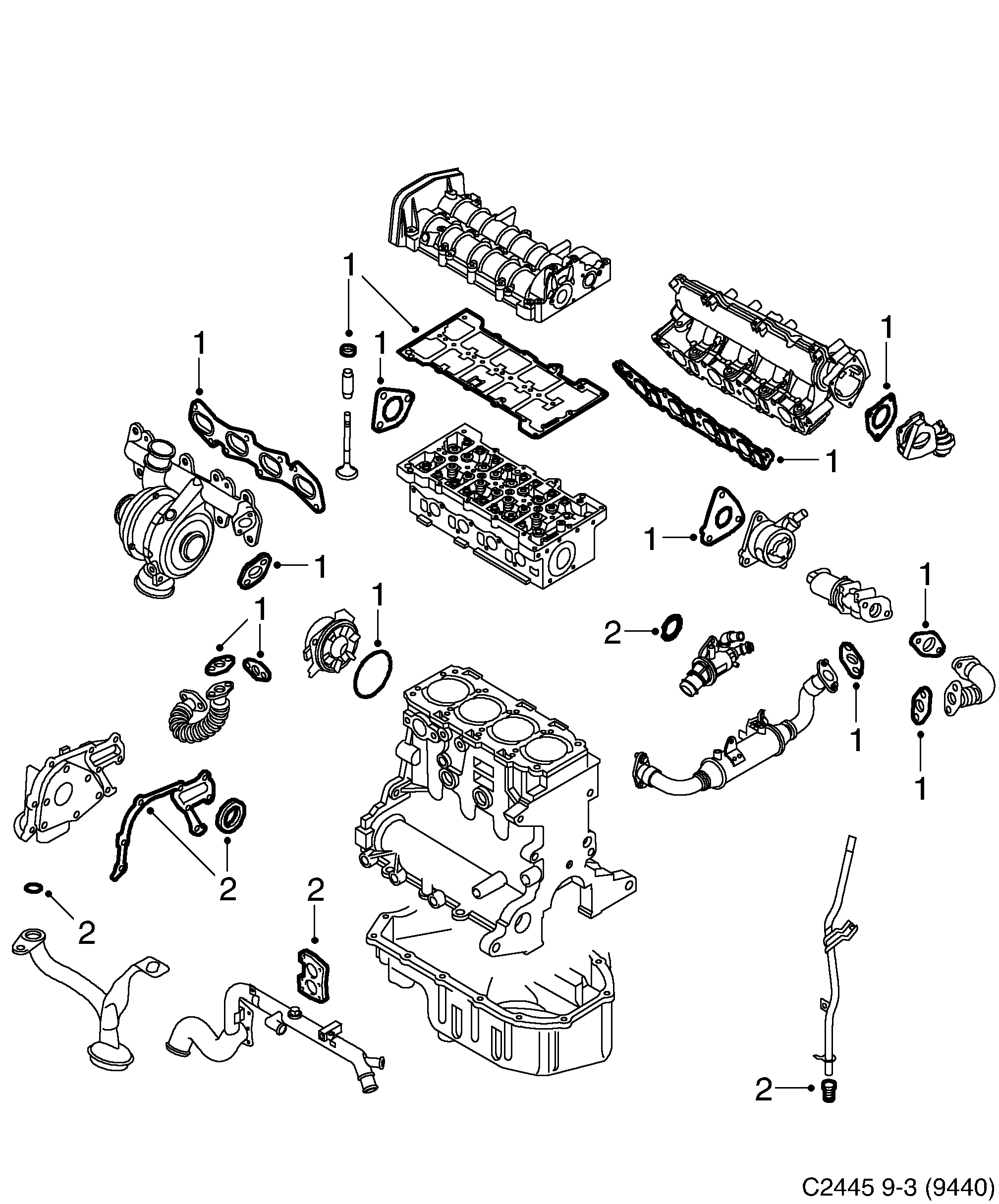 diagram parts 9200