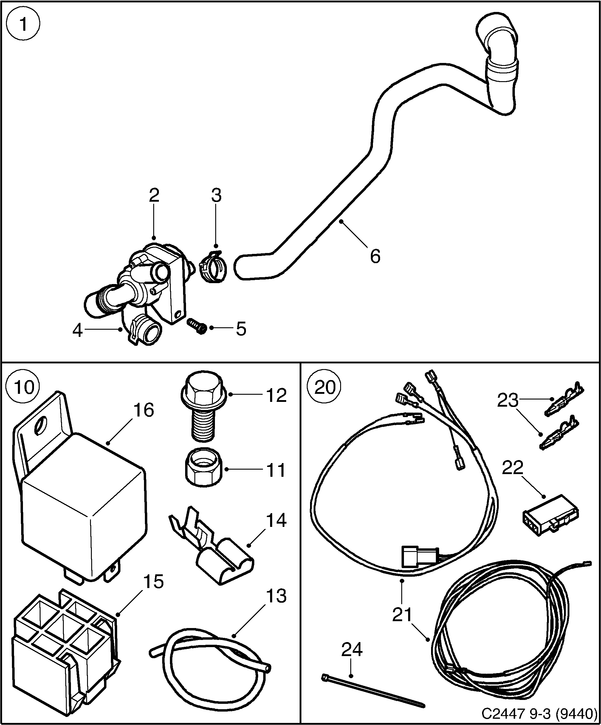 diagram parts 660