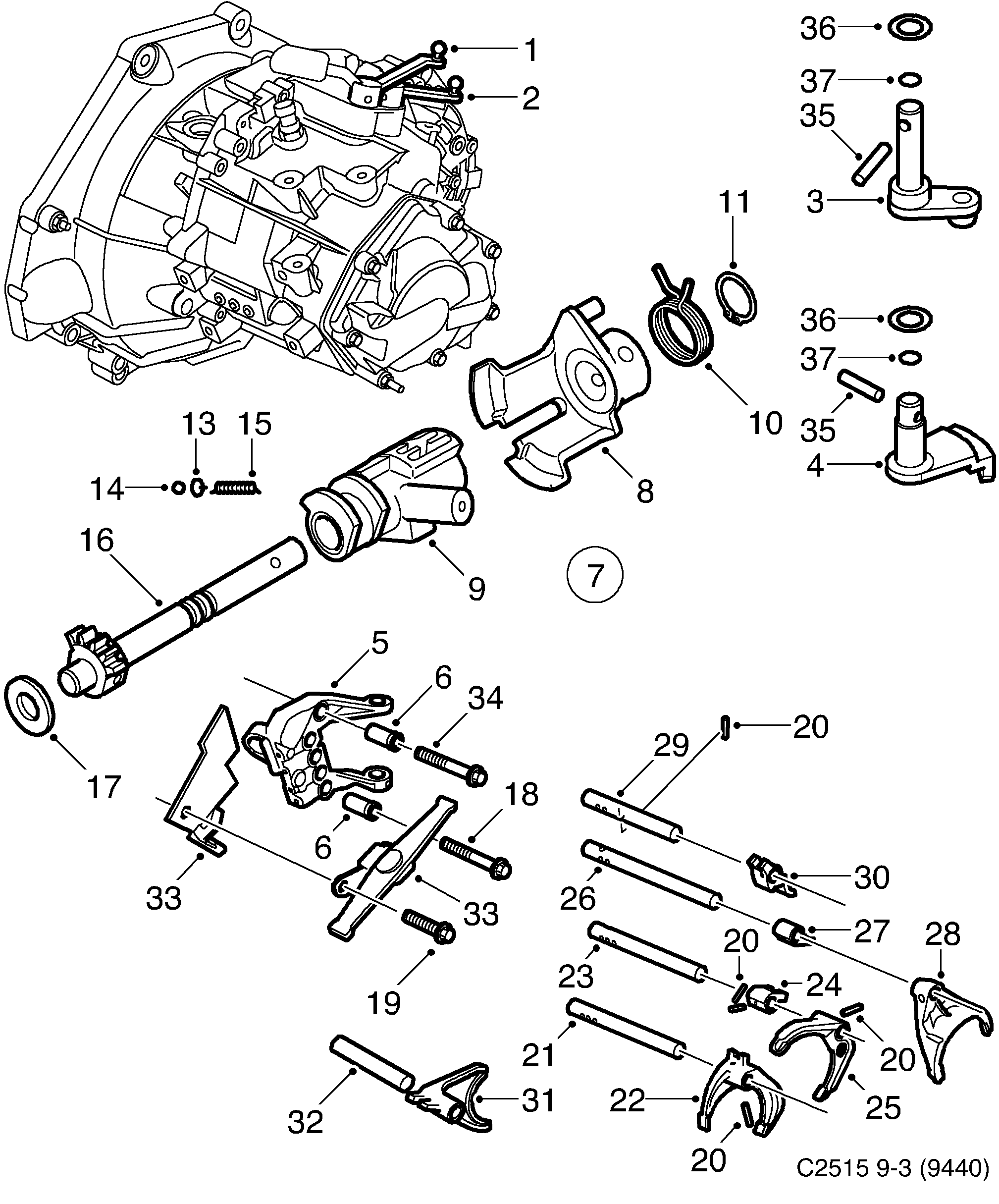 diagram parts 2200