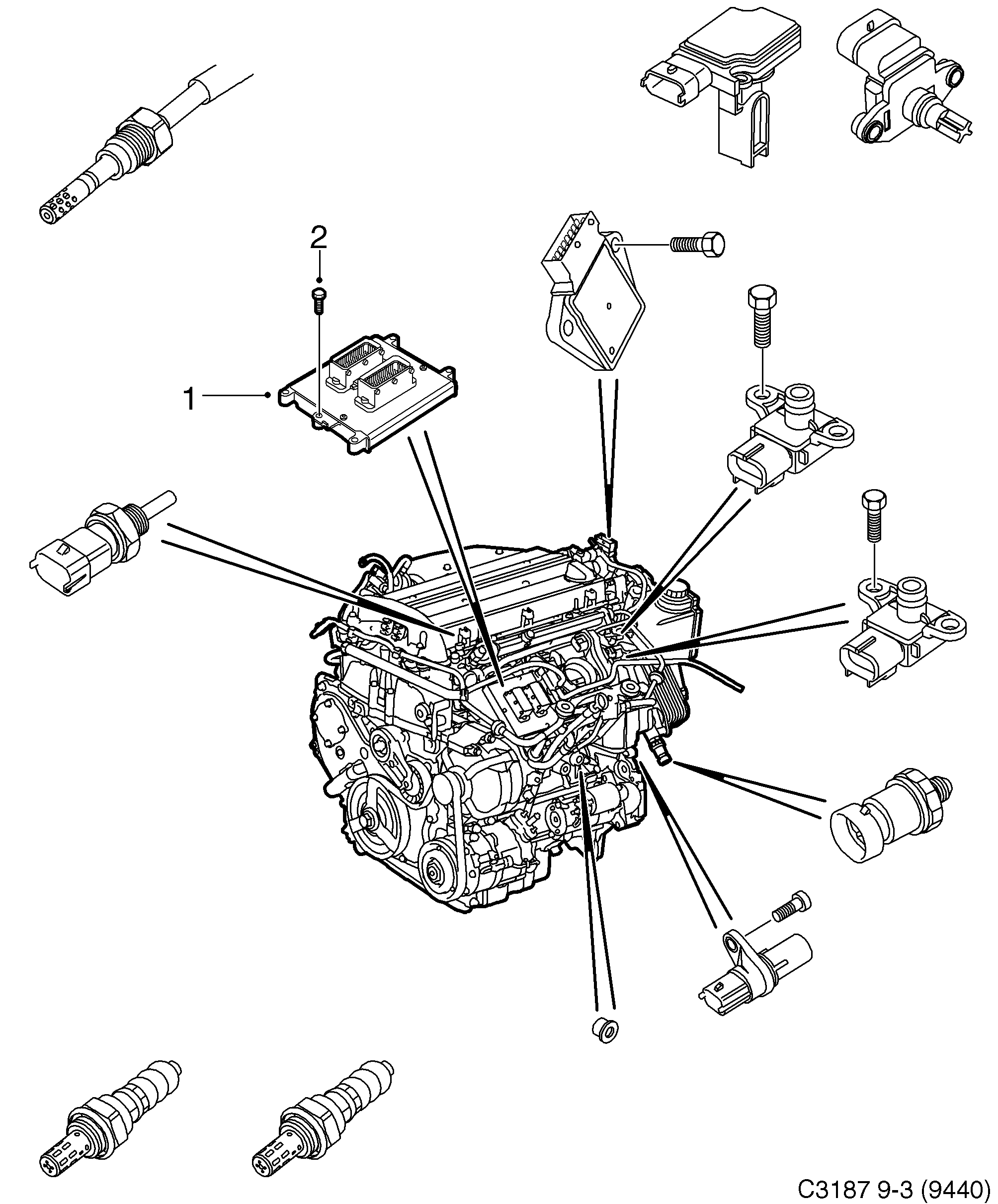 diagram parts 3600