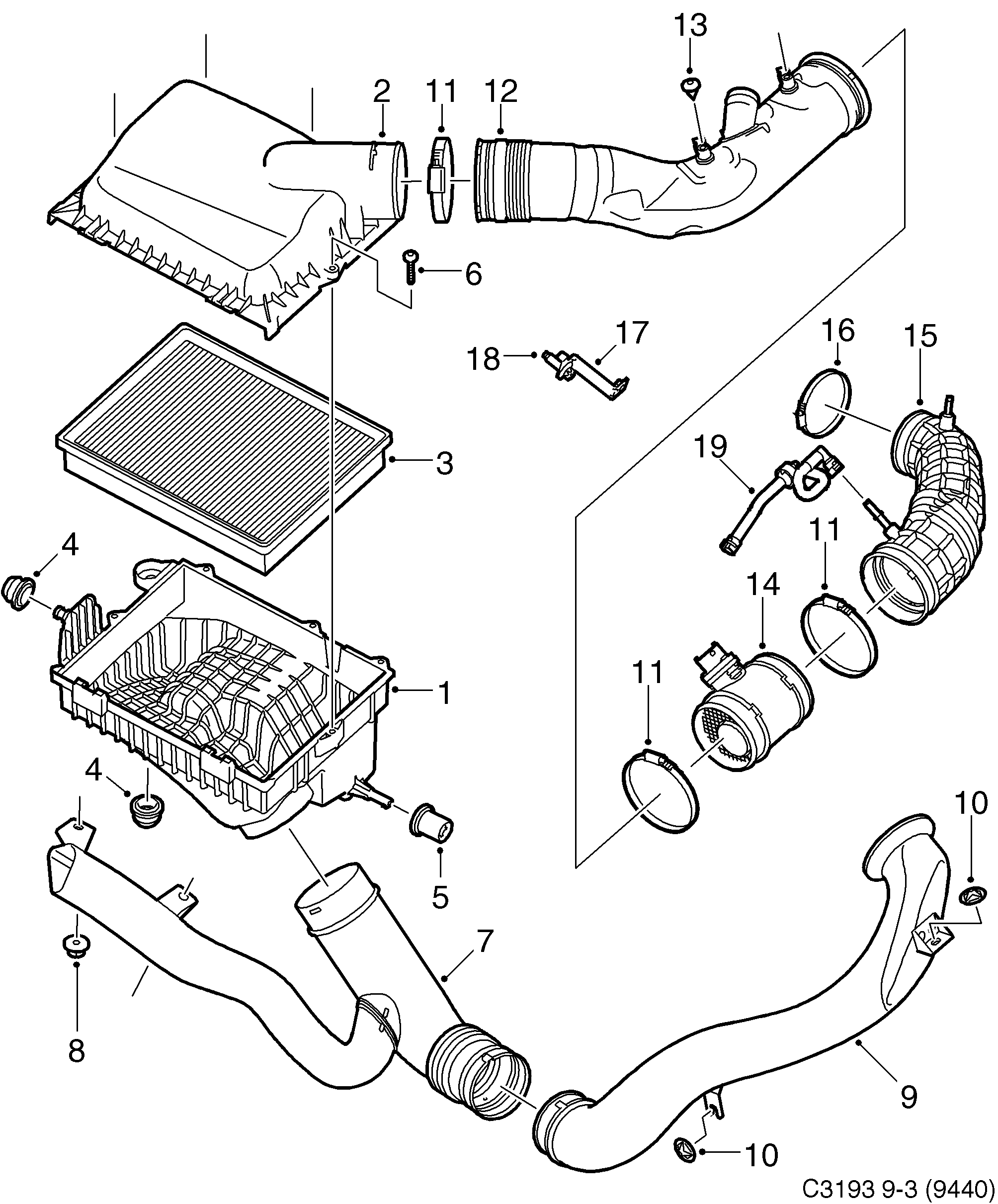 diagram parts 3010