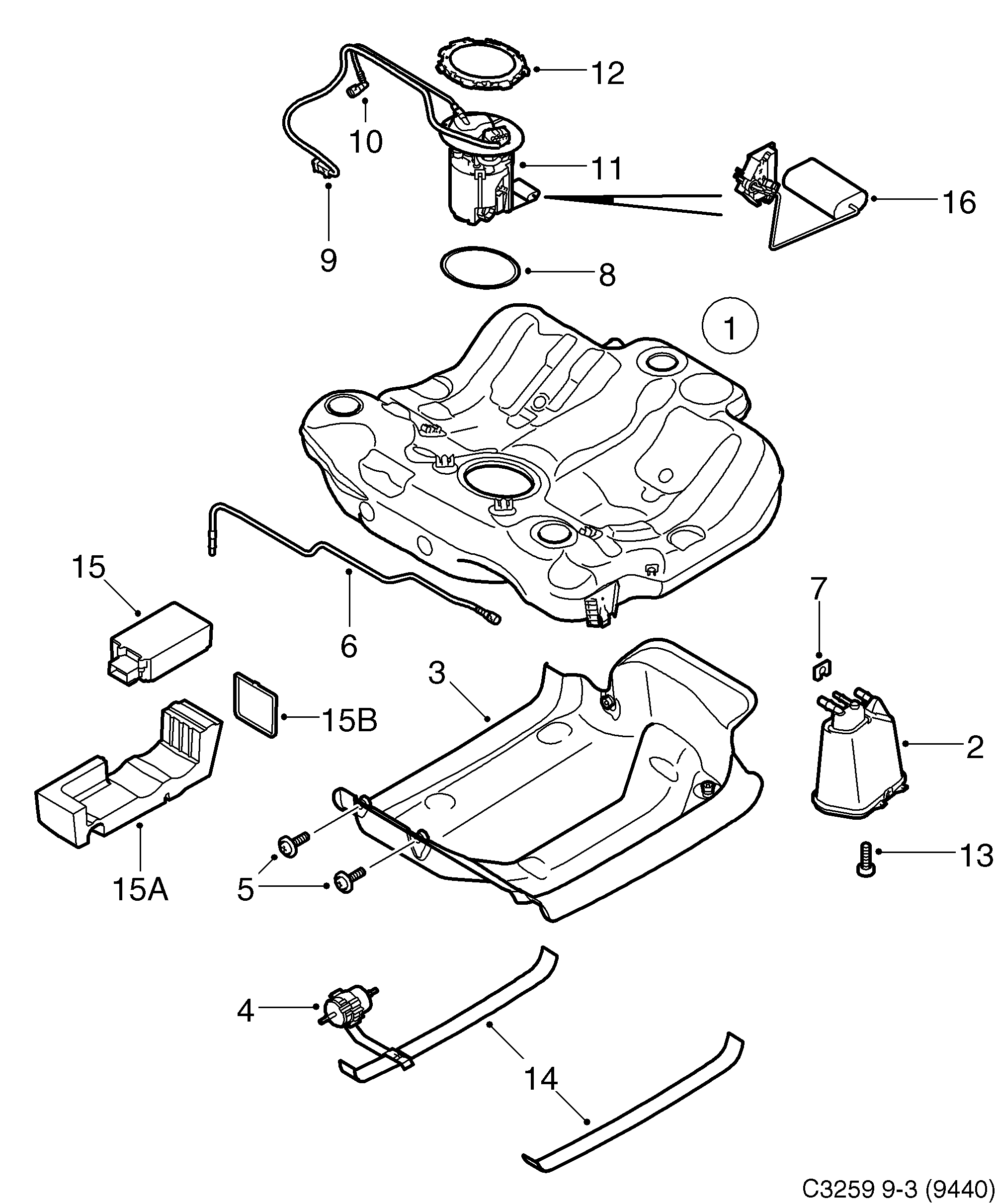 diagram parts 3110