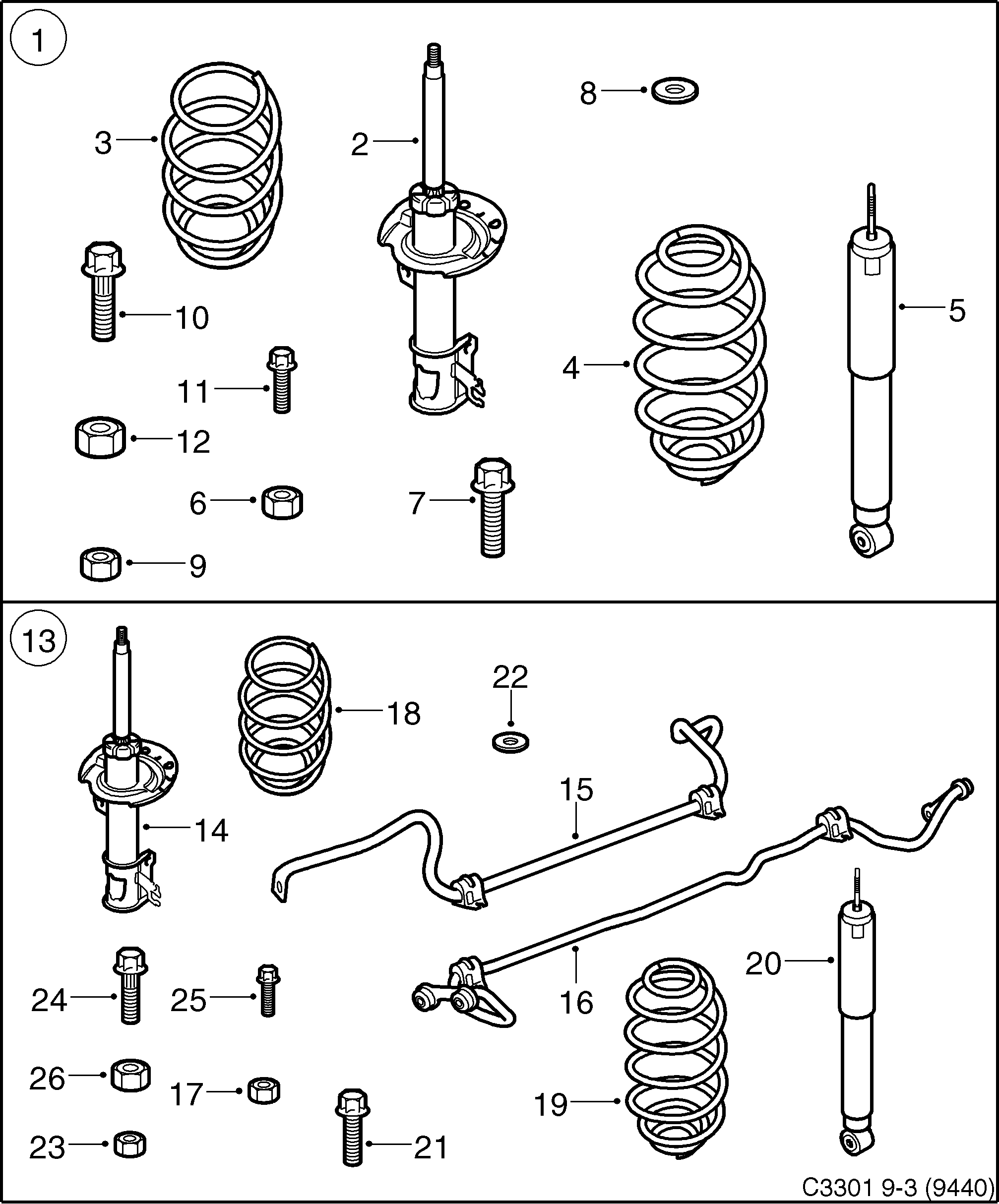 diagram parts 400