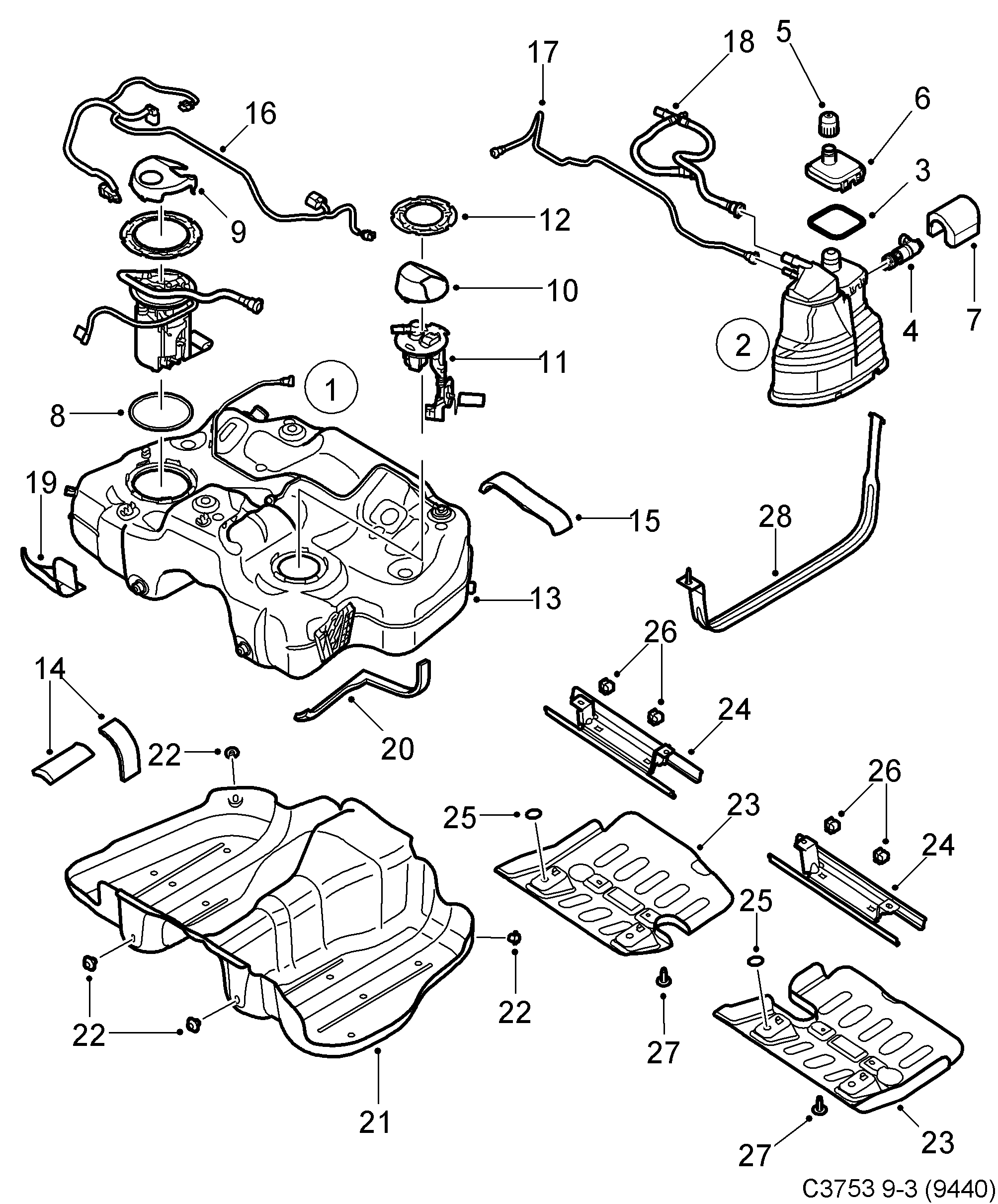 diagram parts 3107
