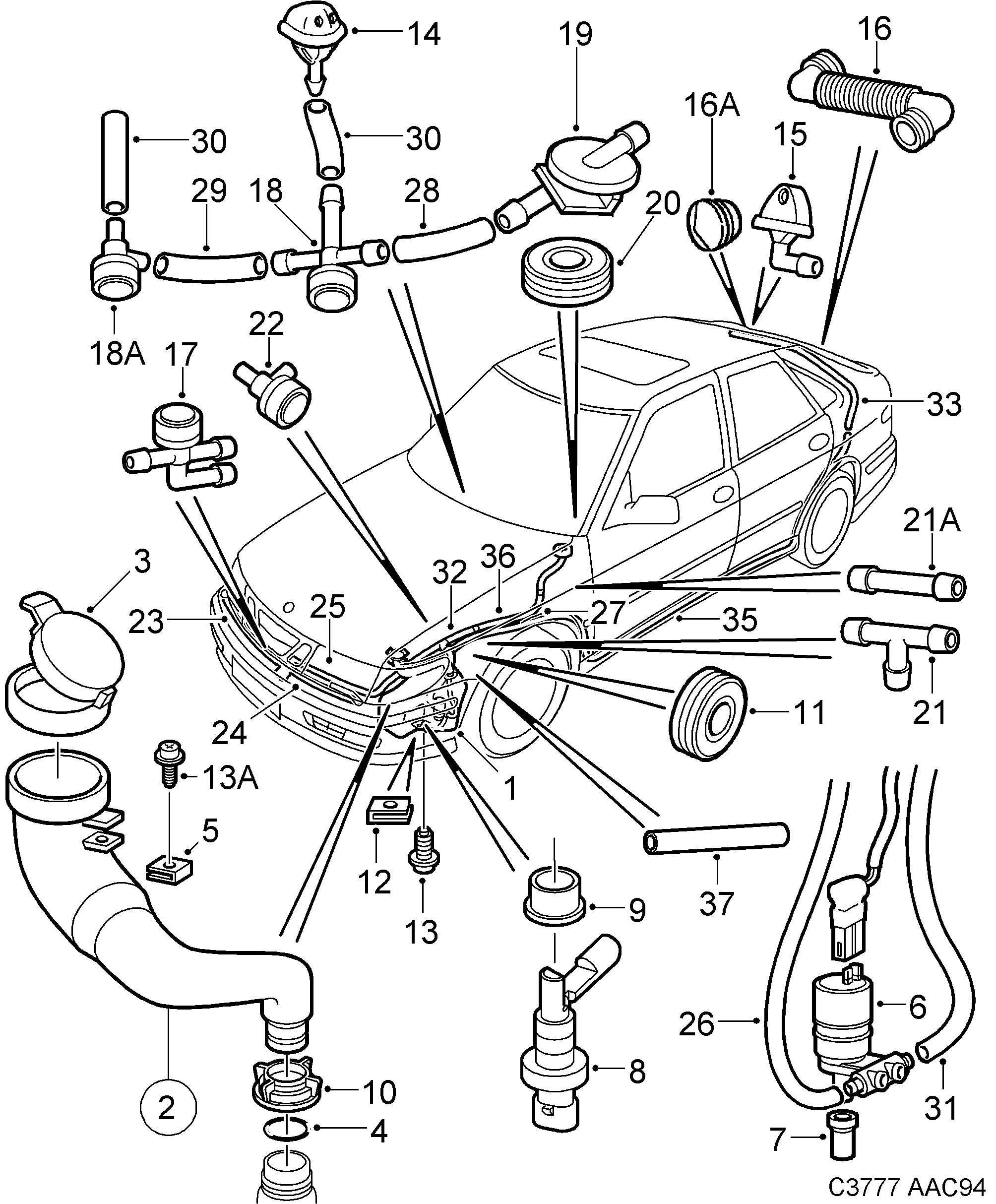 diagram parts 750