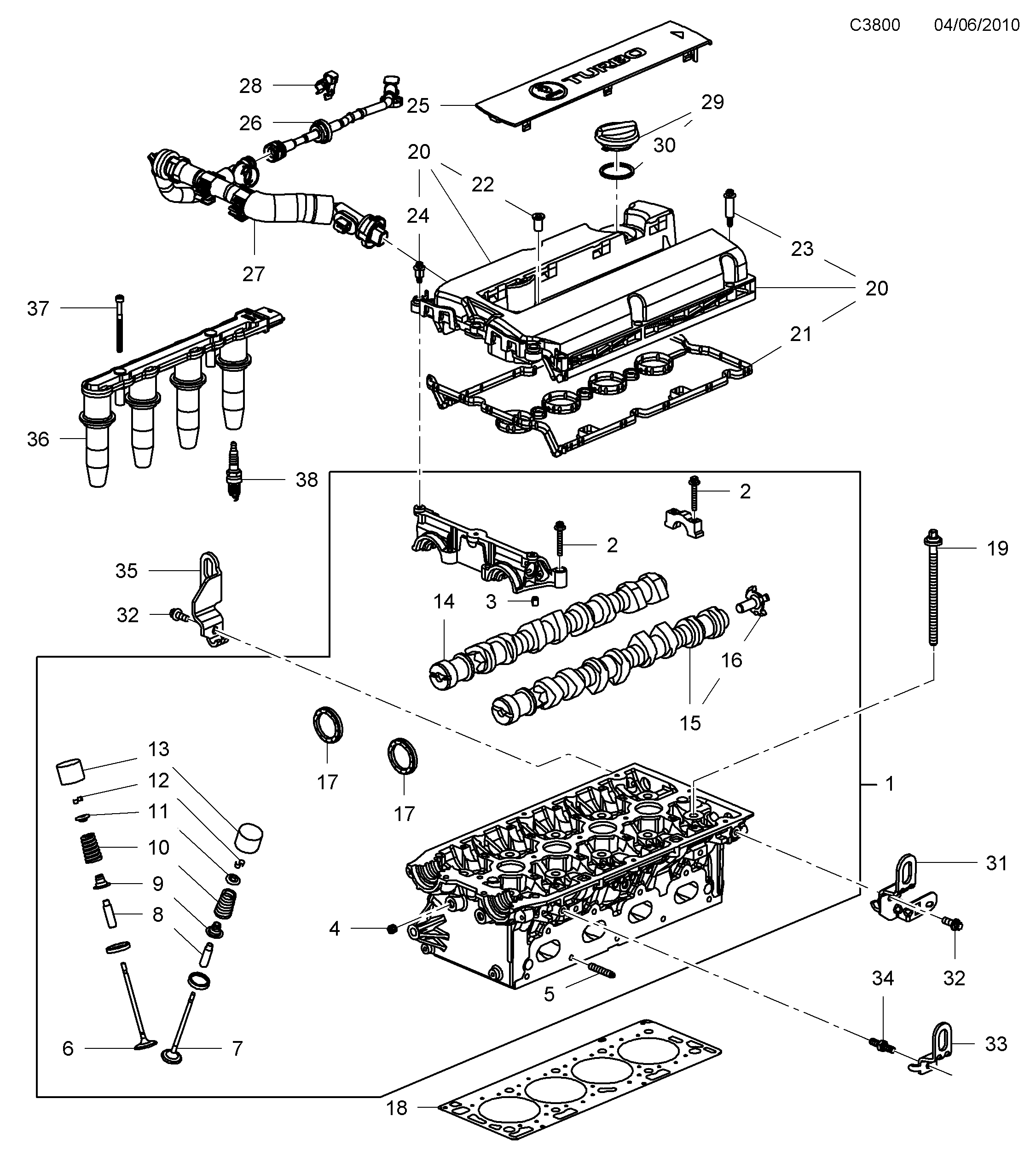 diagram parts 190