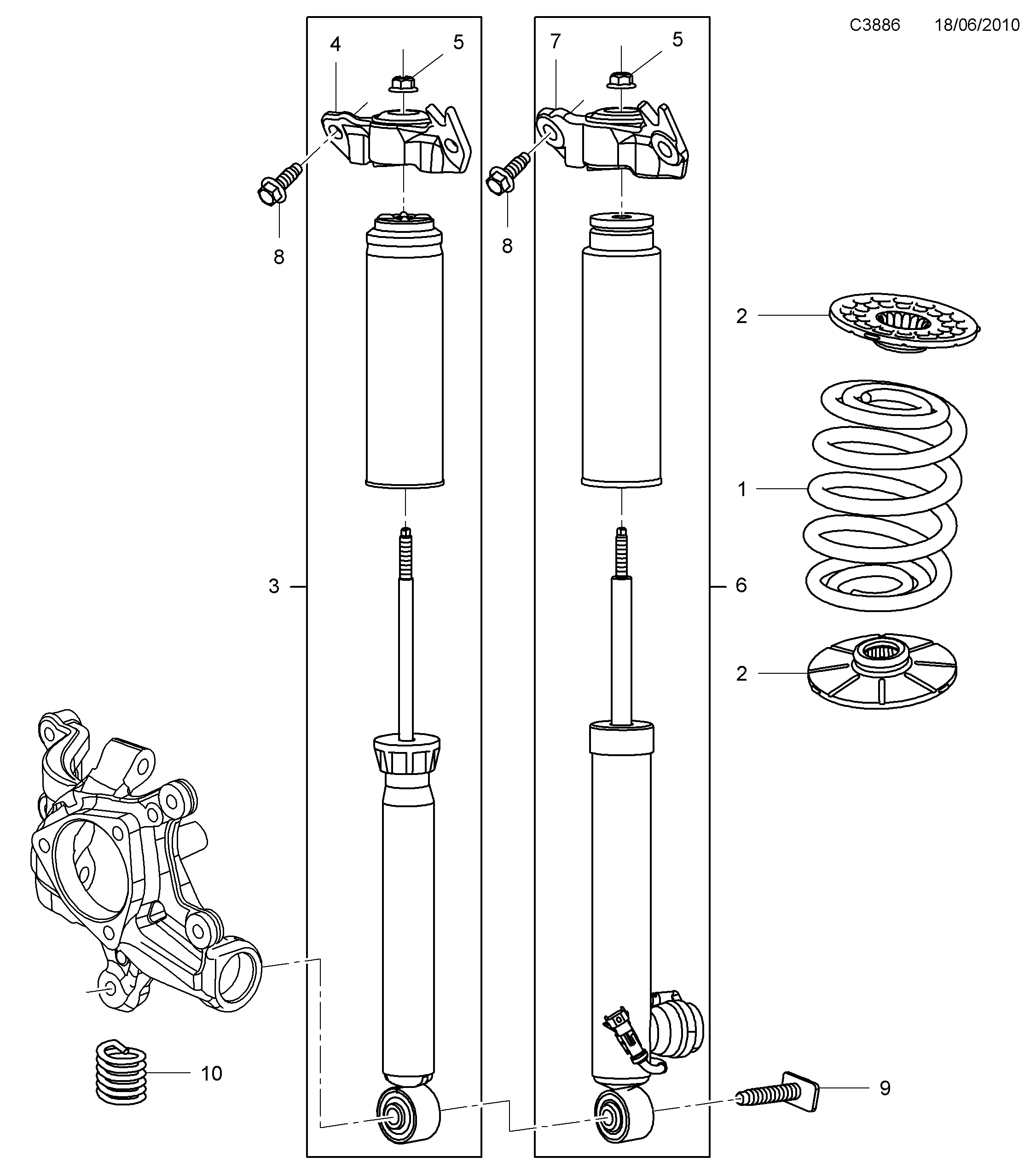 diagram parts 4000