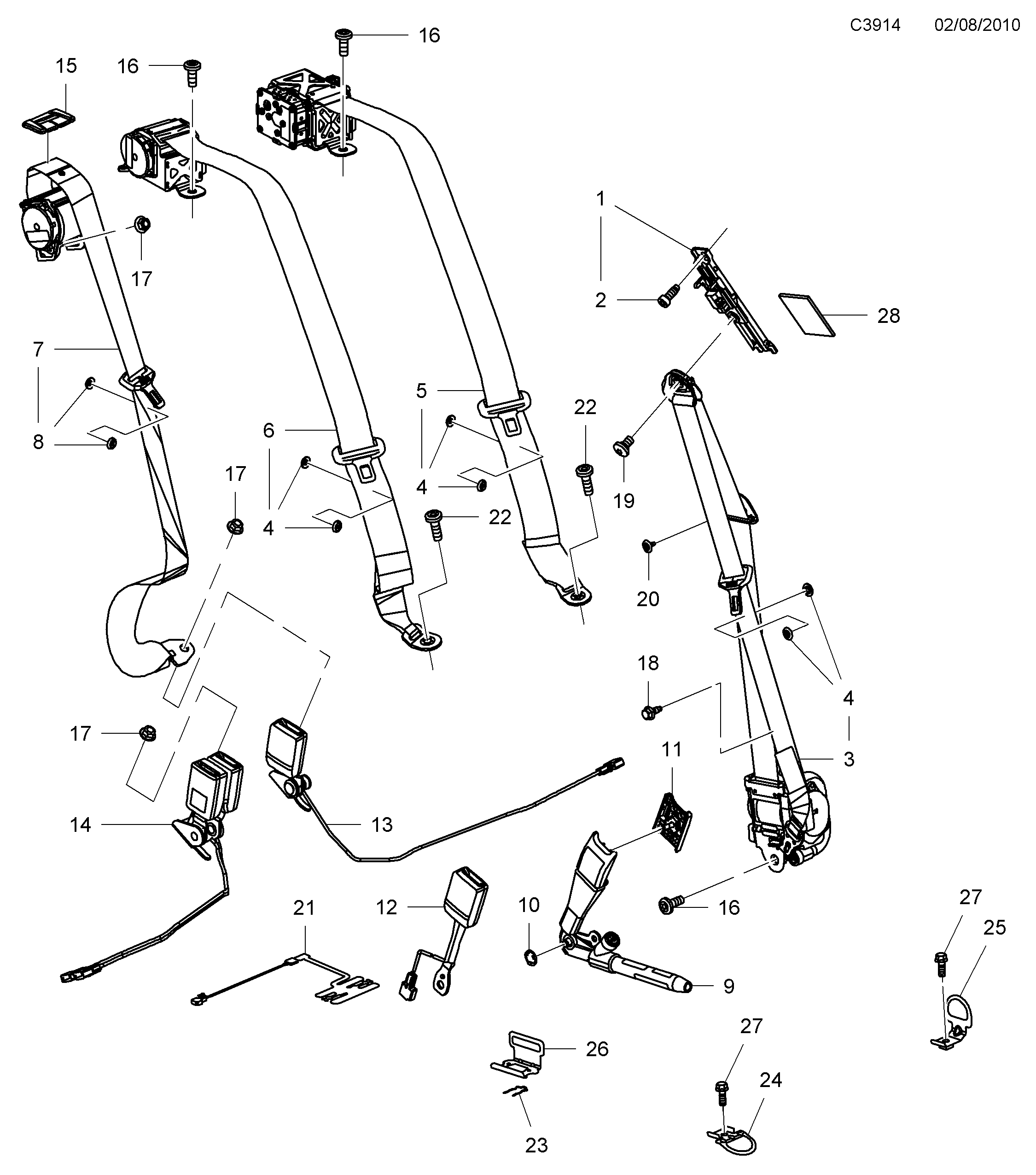 diagram parts 1800