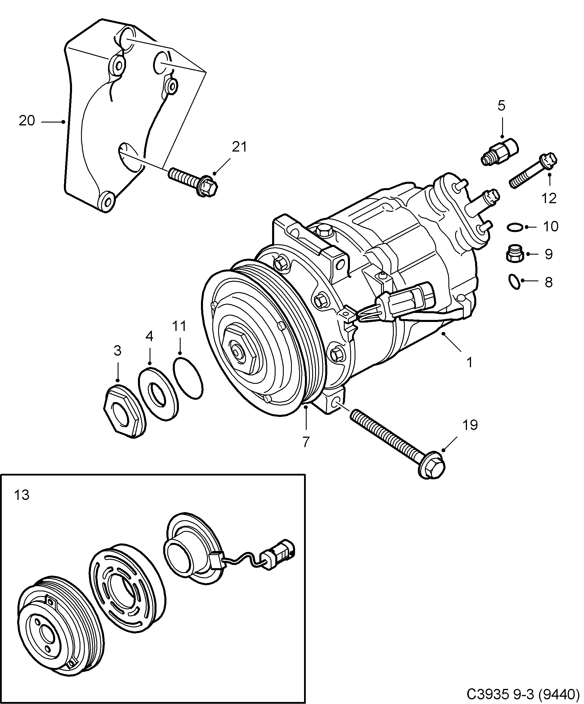 diagram parts 250