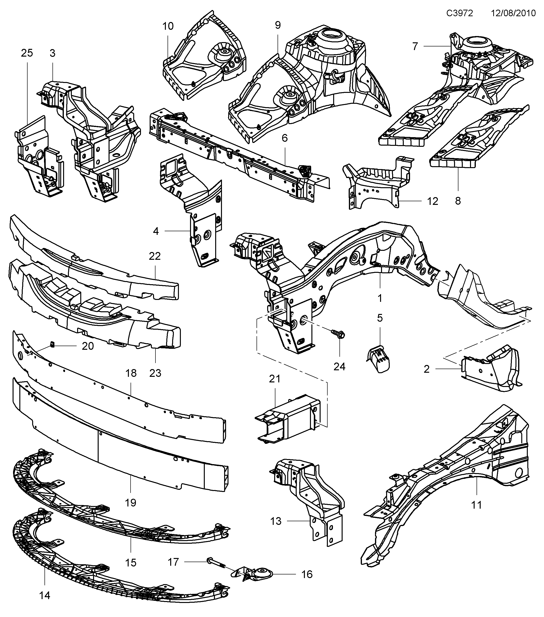 diagram parts 400