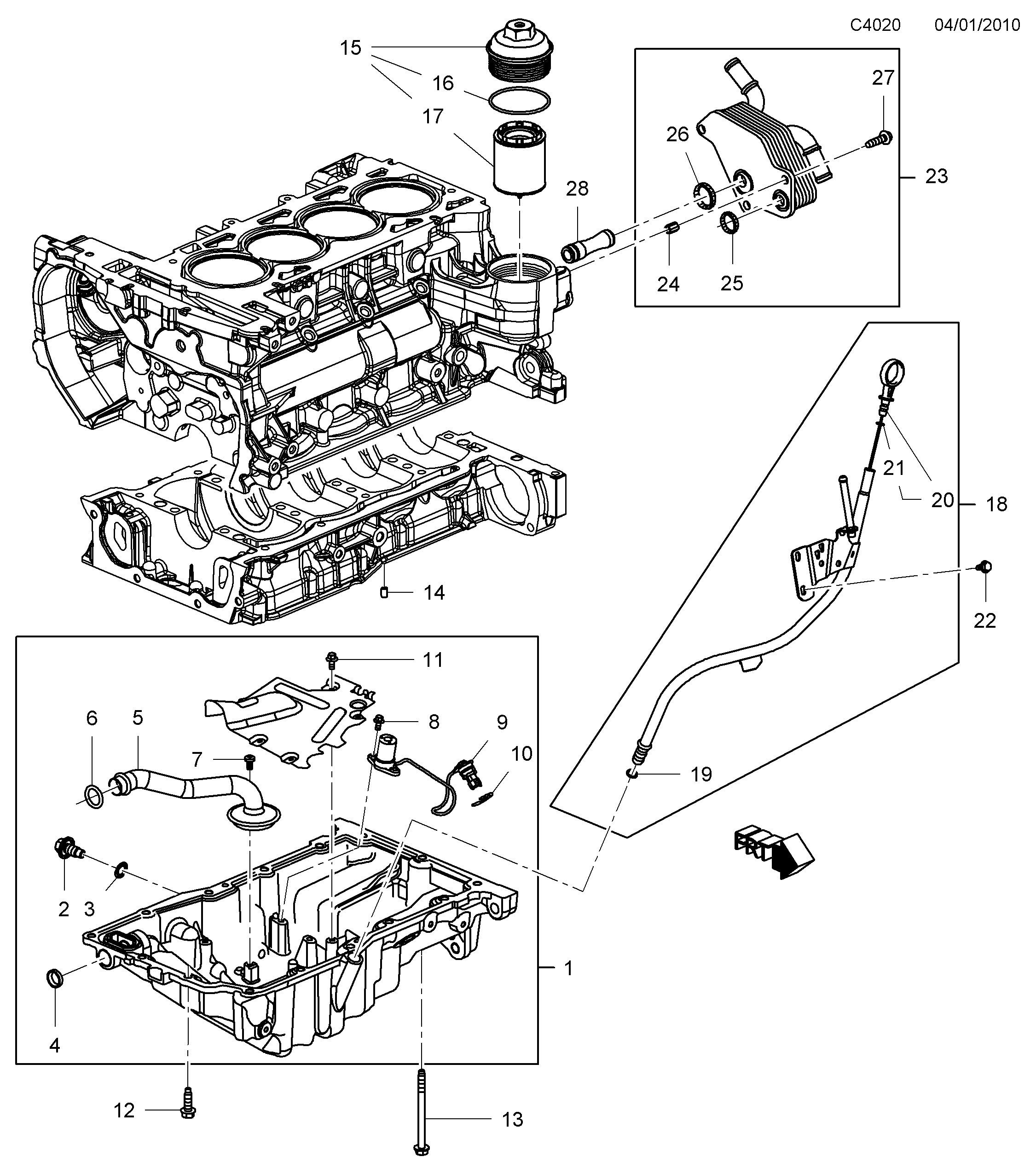 diagram parts 700