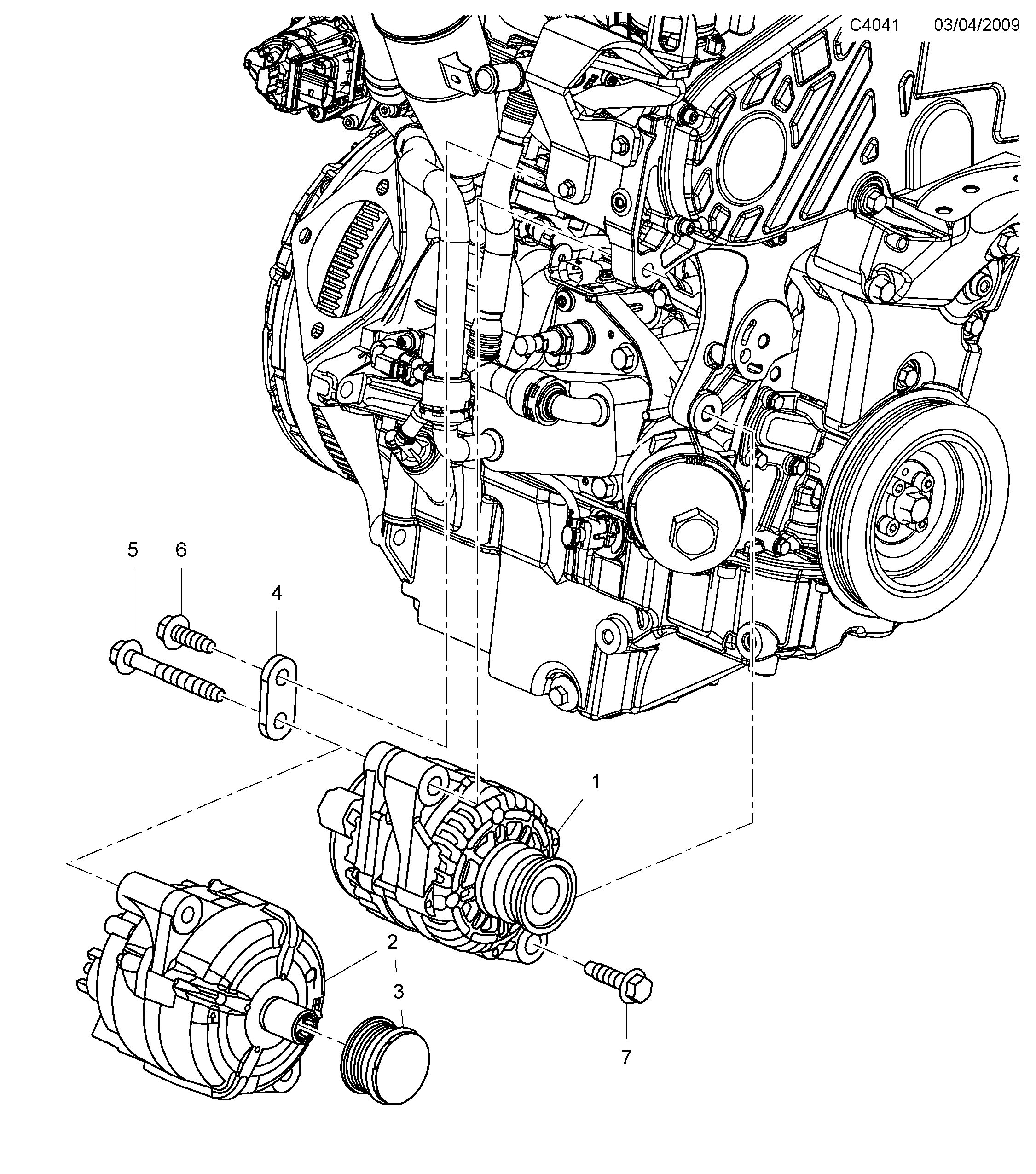 diagram parts 400