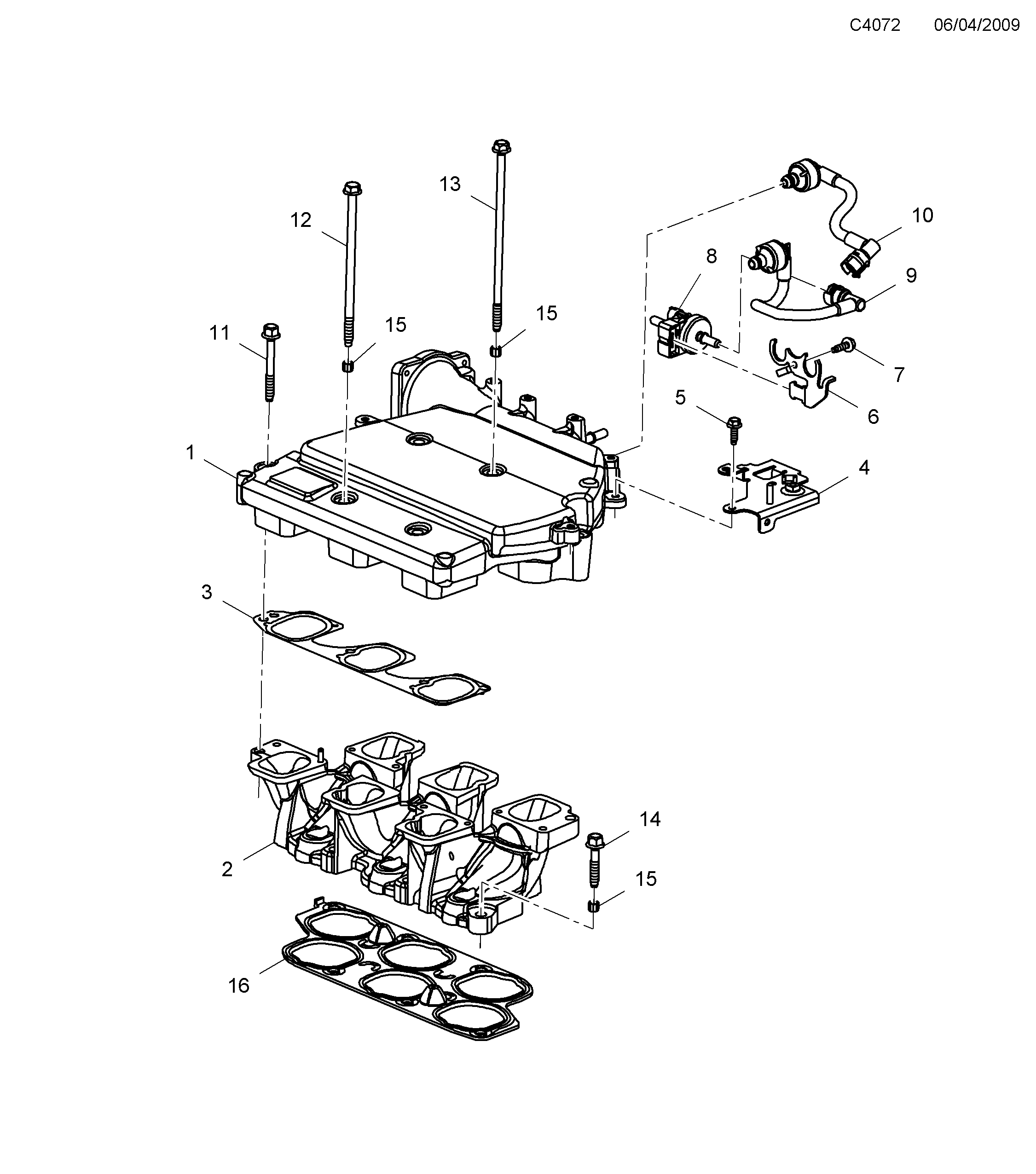 diagram parts 4010