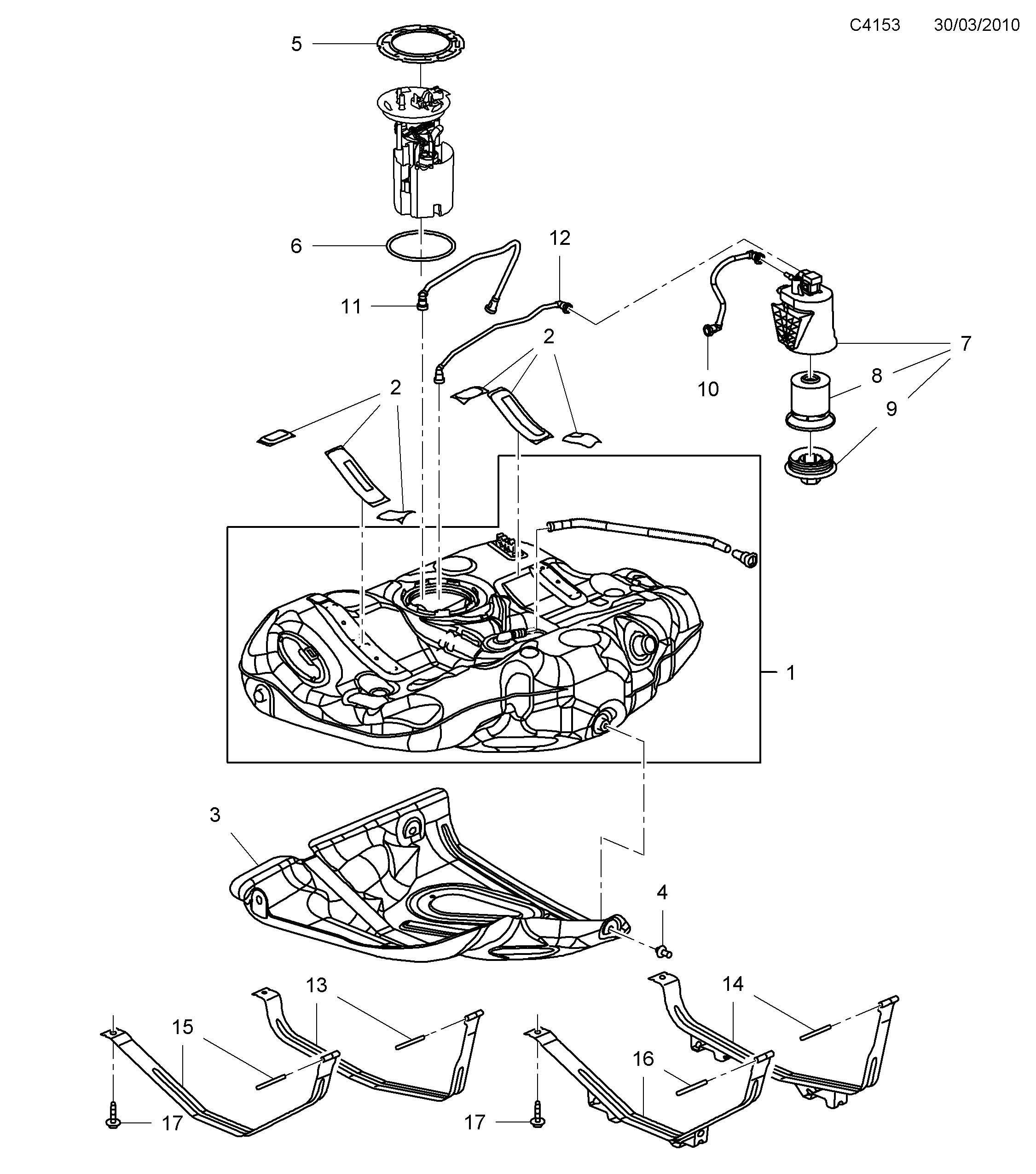 diagram parts 2125