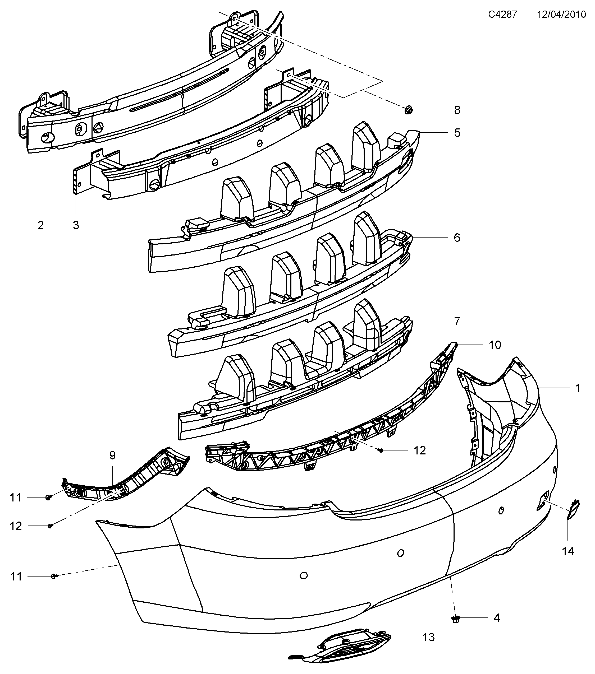 diagram parts 4100