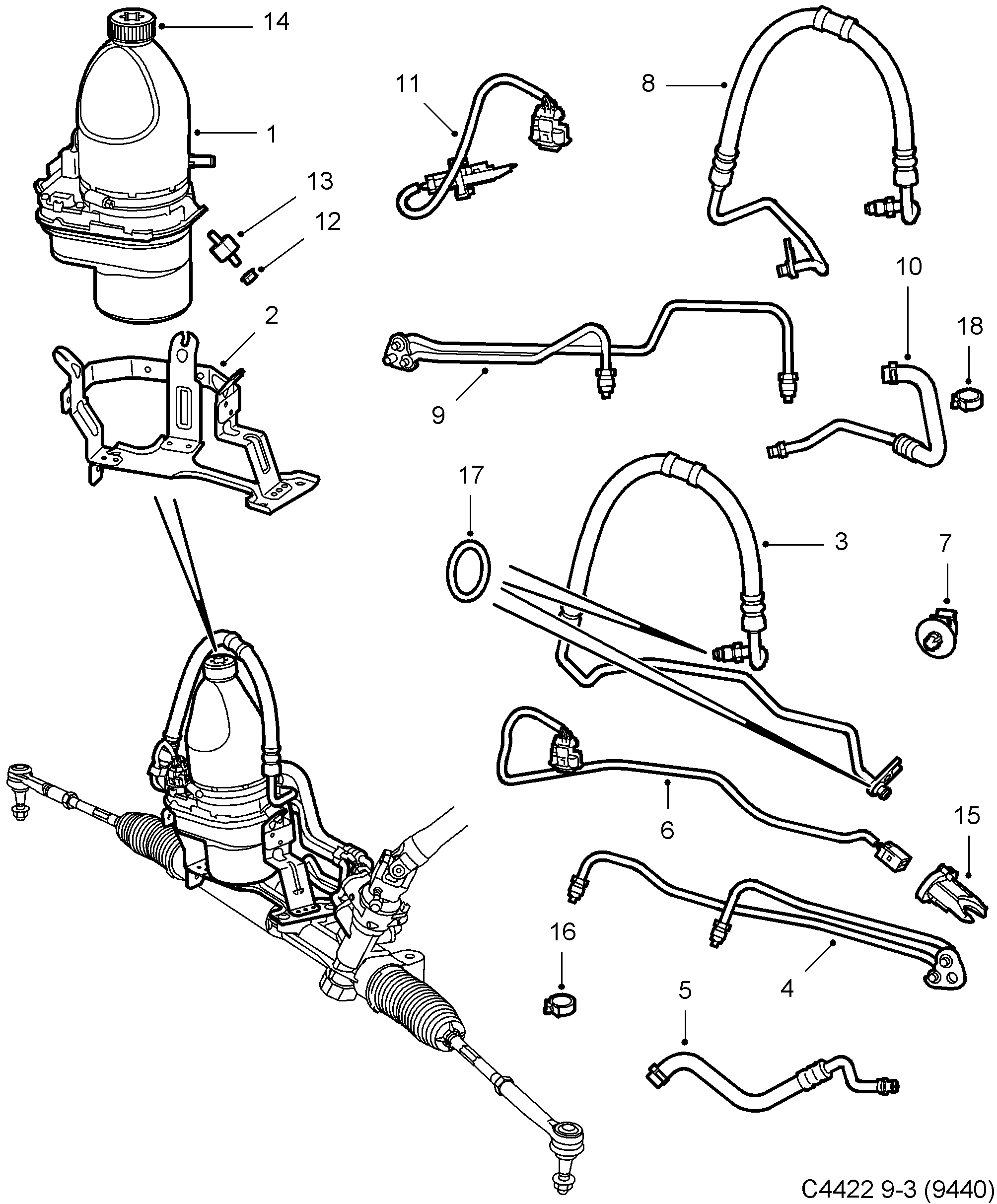diagram parts 1500