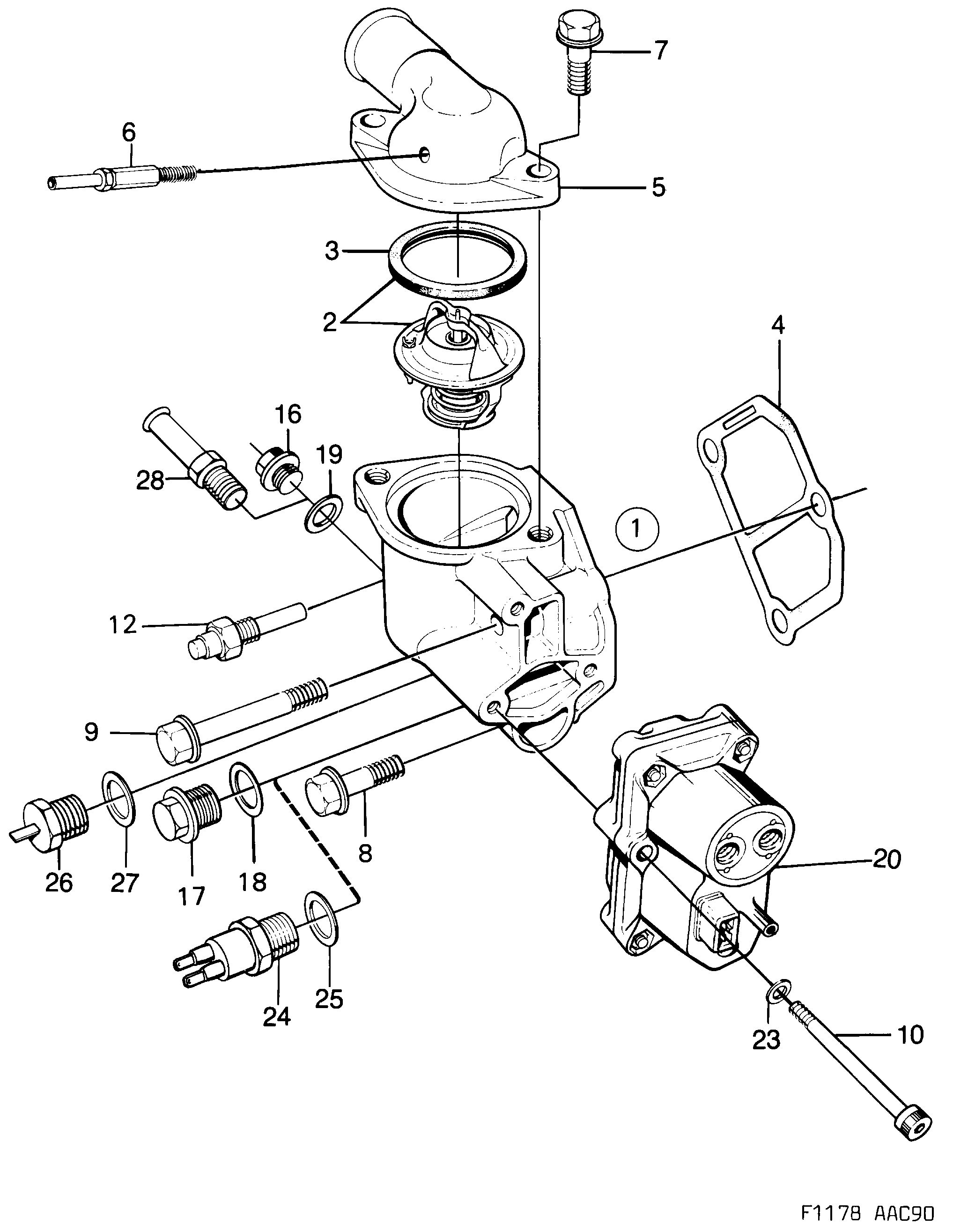 diagram parts 1940