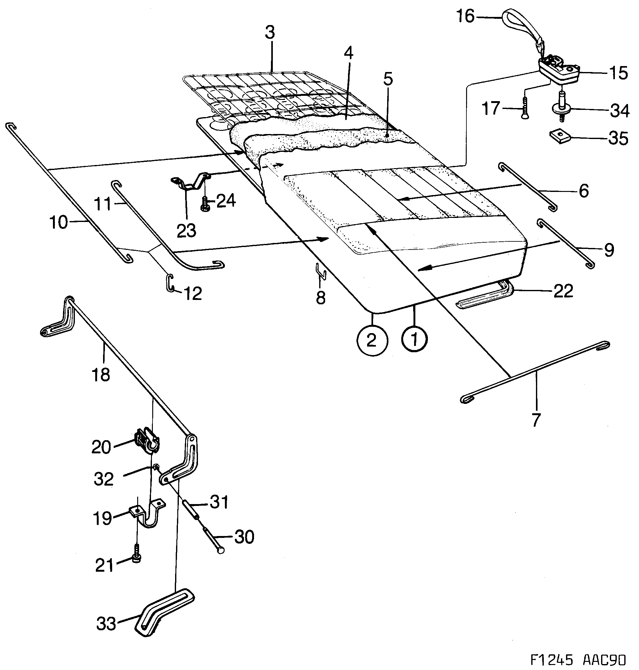 diagram parts 1640