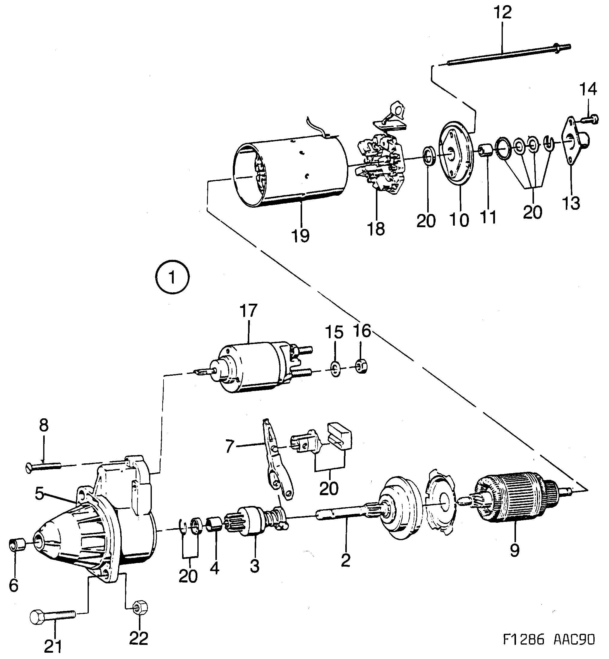 diagram parts 200