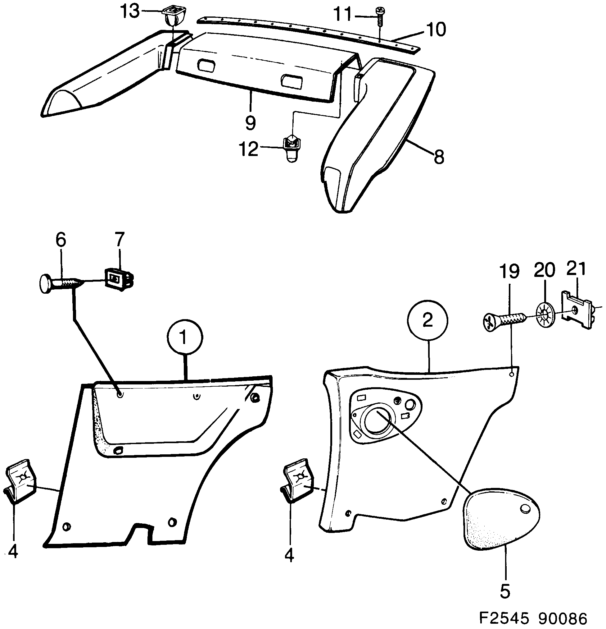 diagram parts 700