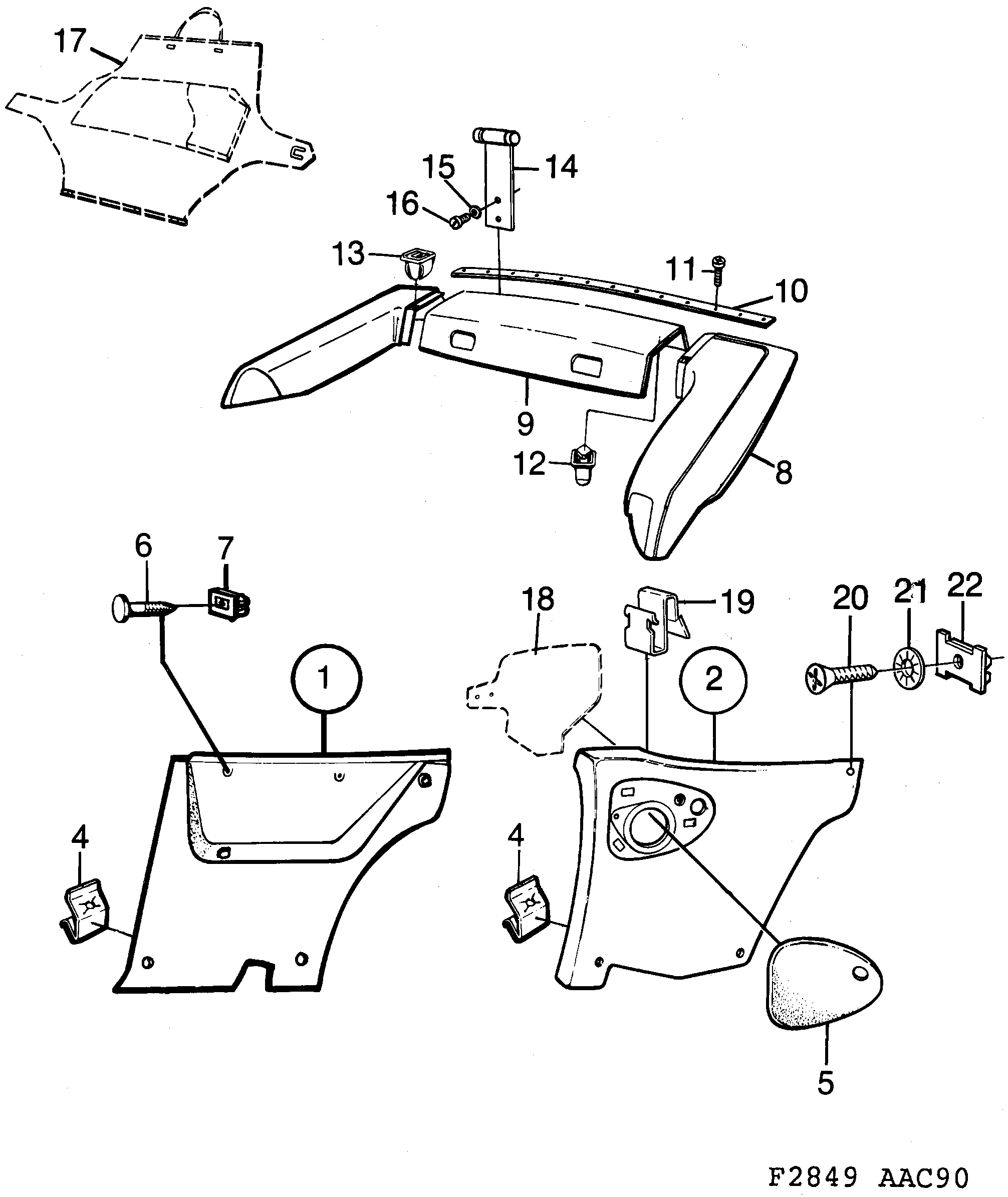 diagram parts 740
