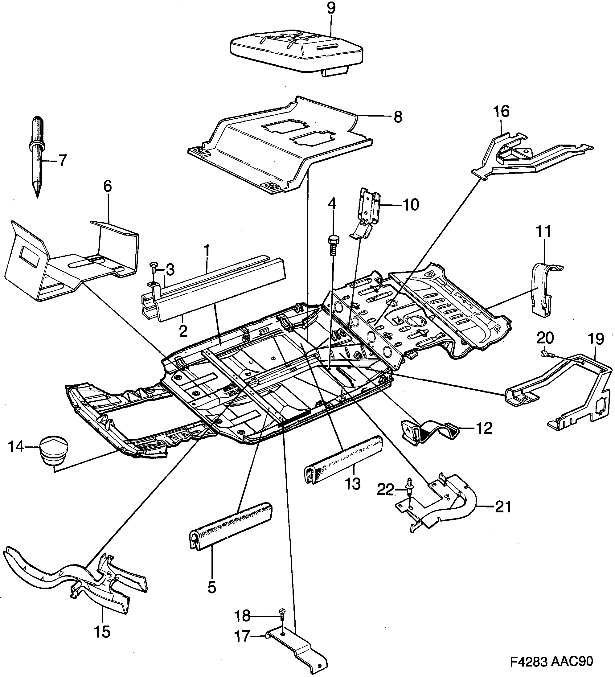 diagram parts 1400