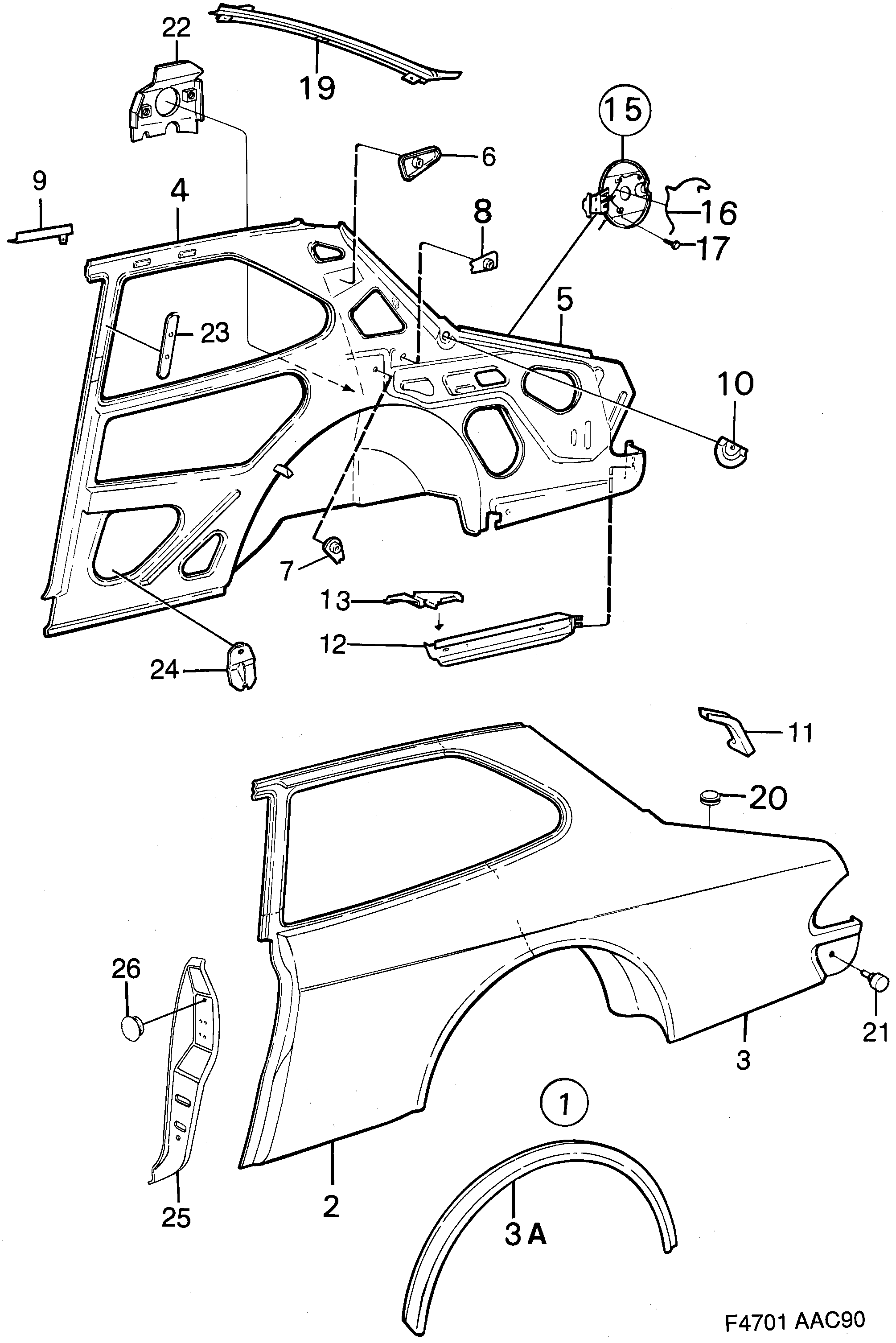 diagram parts 560