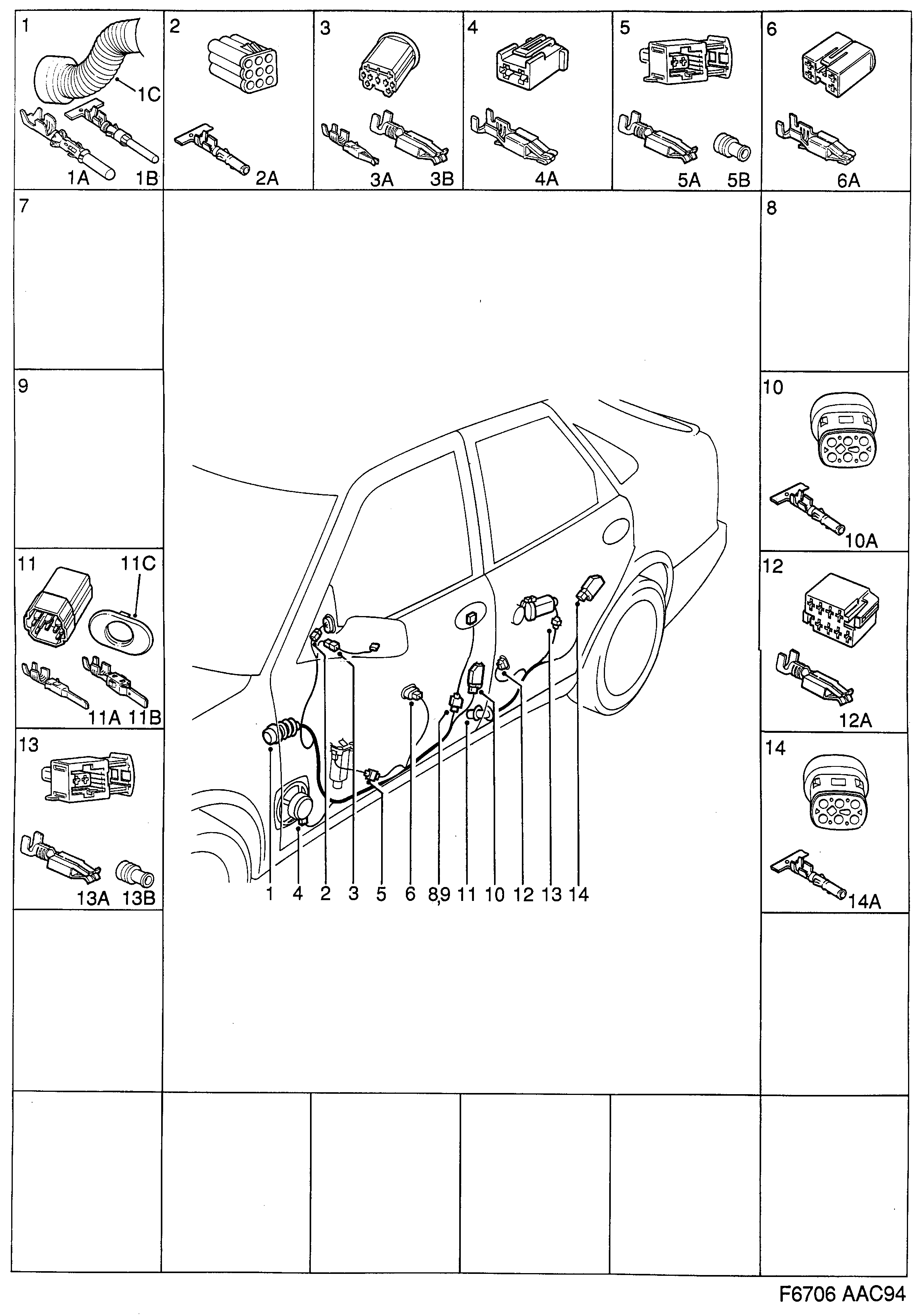 diagram parts 1950