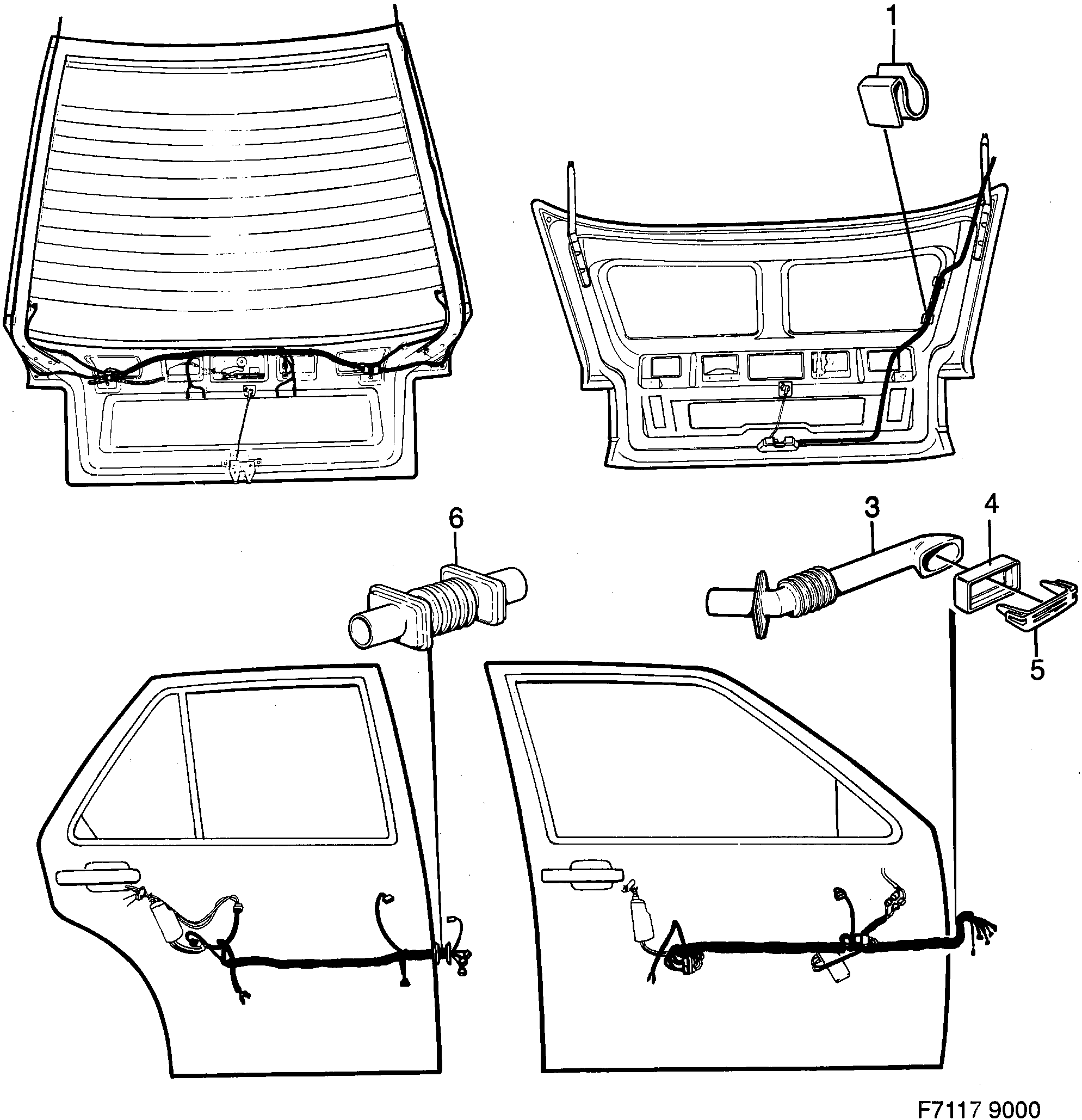 diagram parts 1990