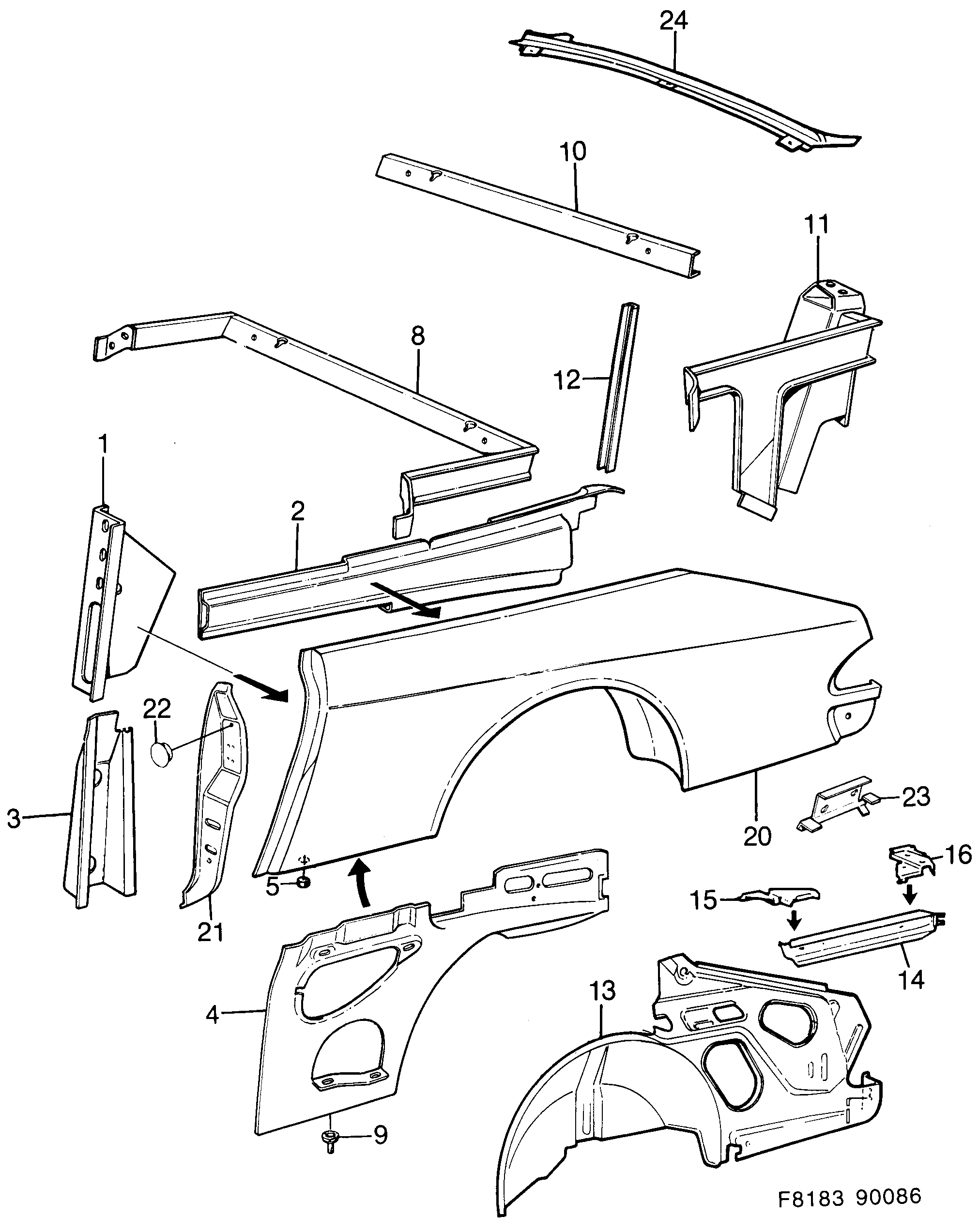 diagram parts 550