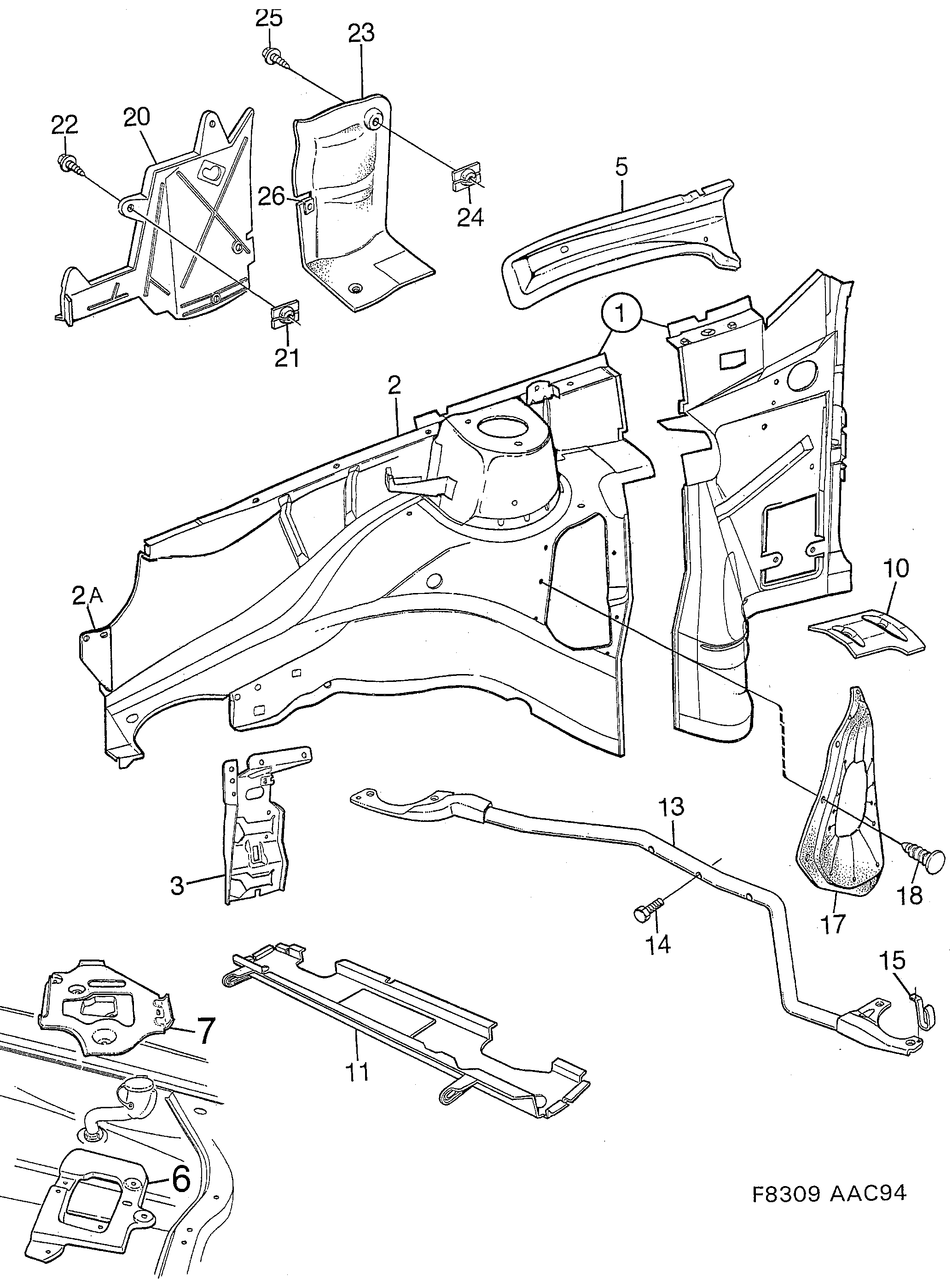 diagram parts 600
