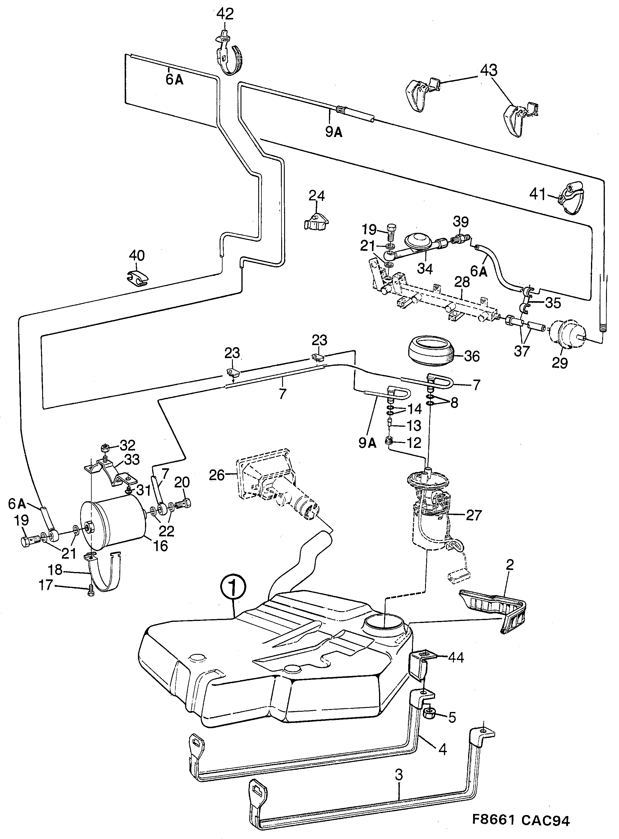 diagram parts 870