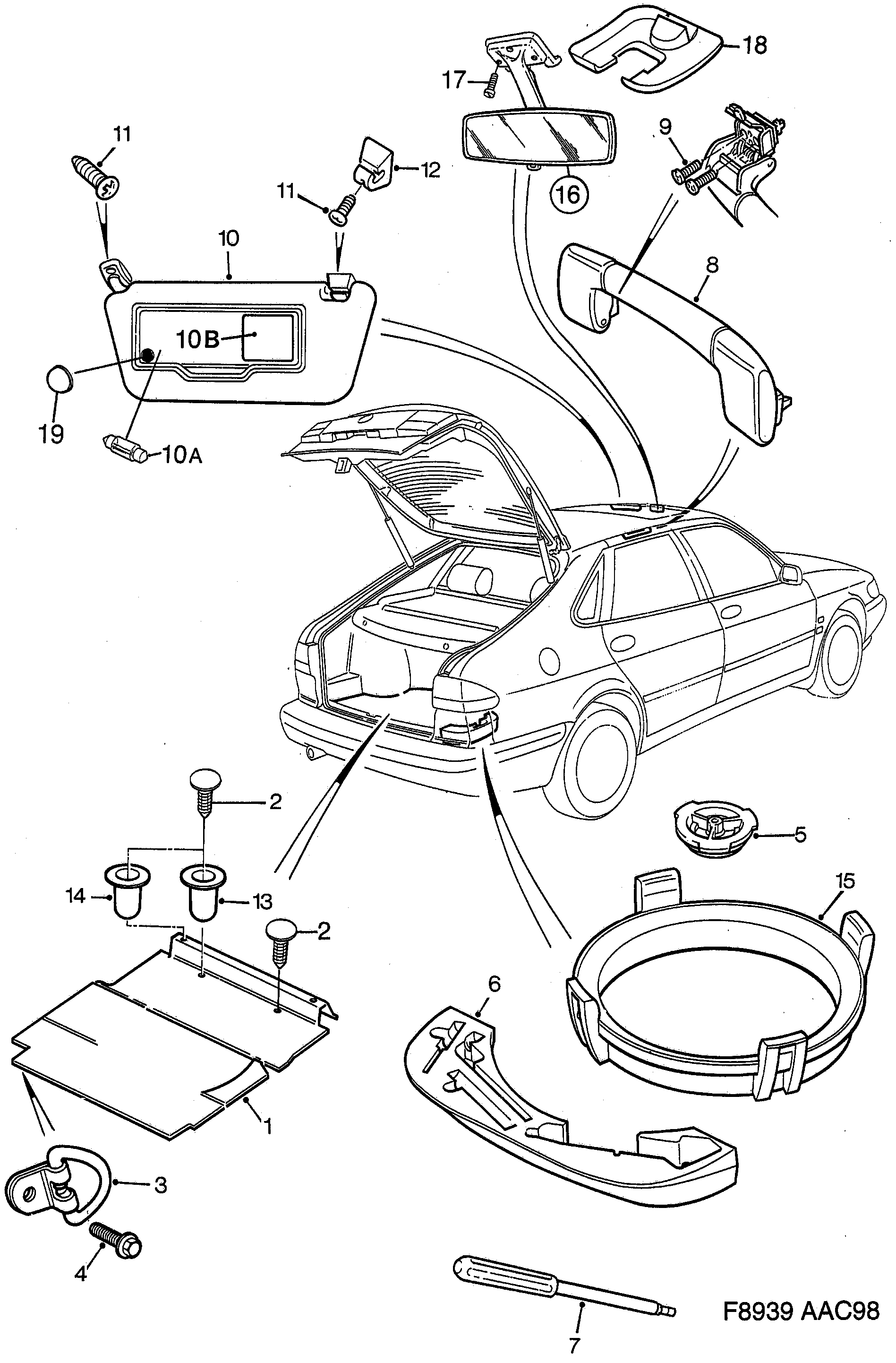 diagram parts 580