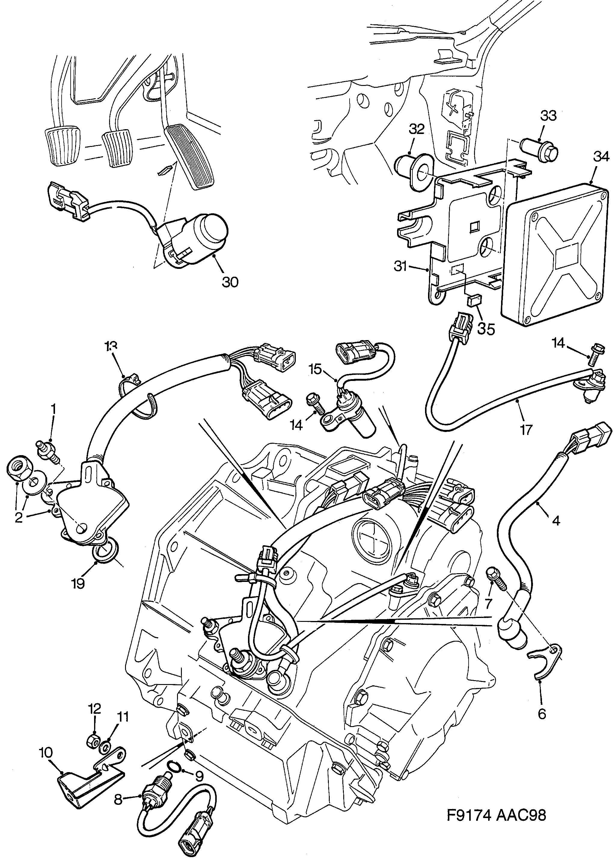 diagram parts 580