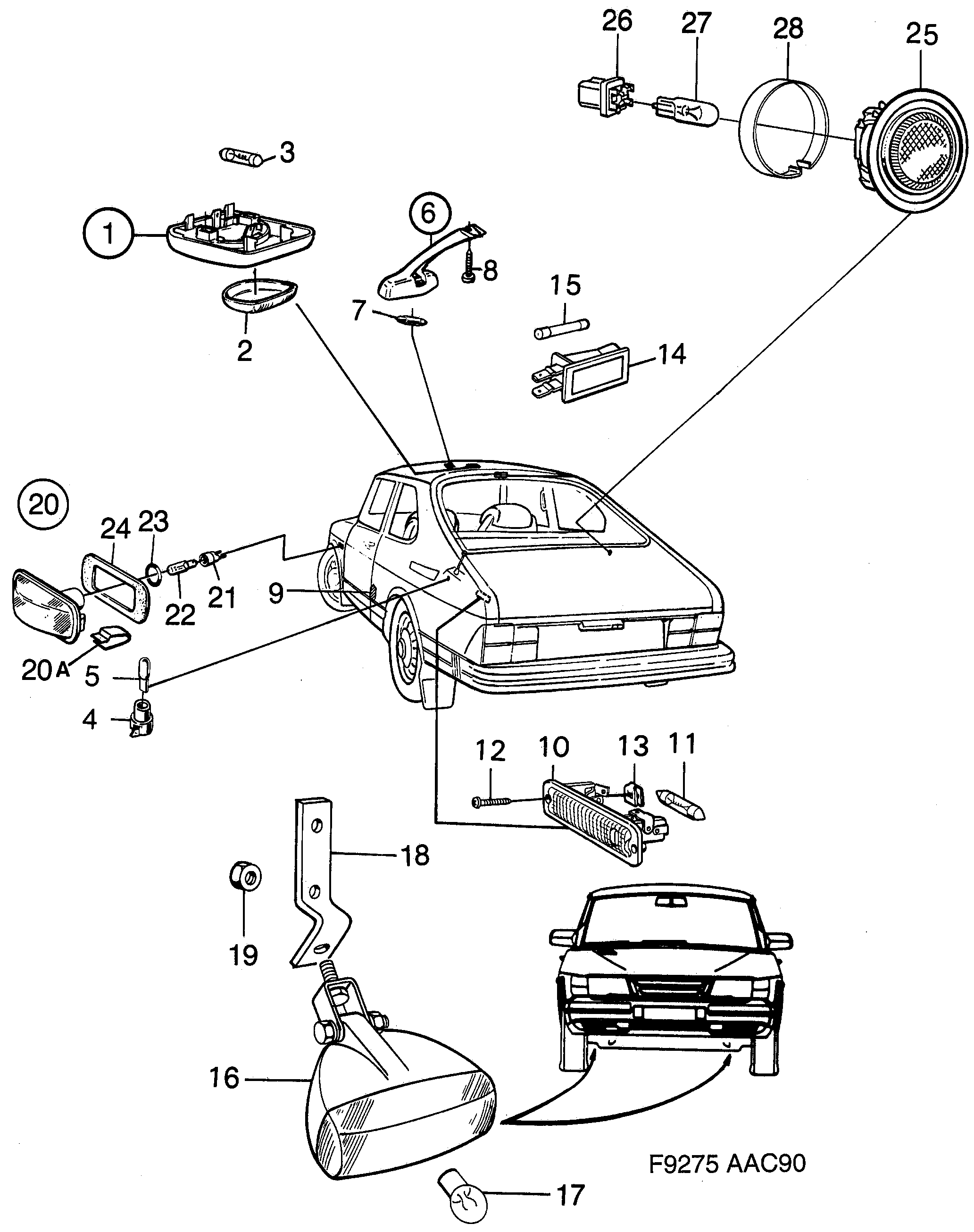 diagram parts 560