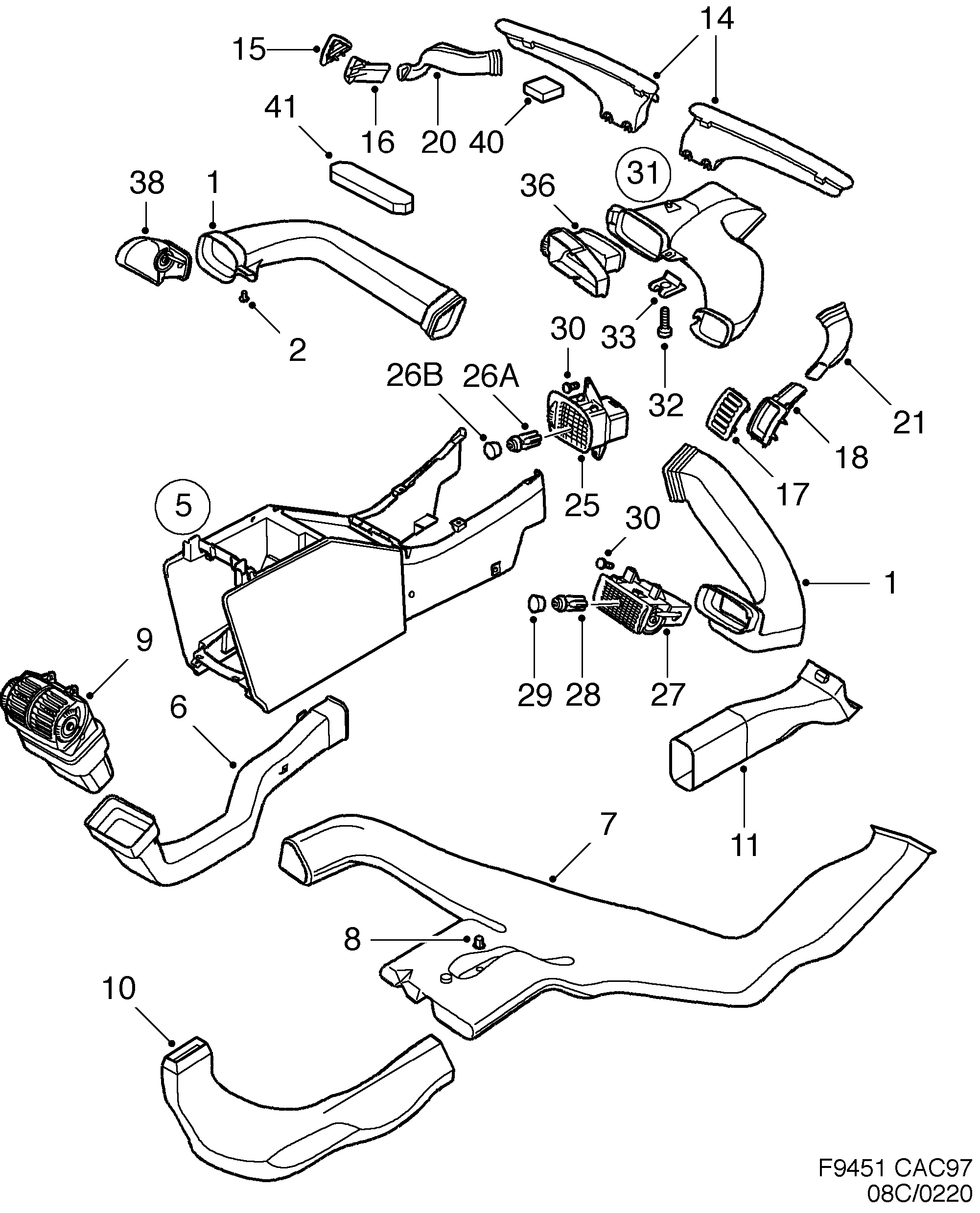 diagram parts 220