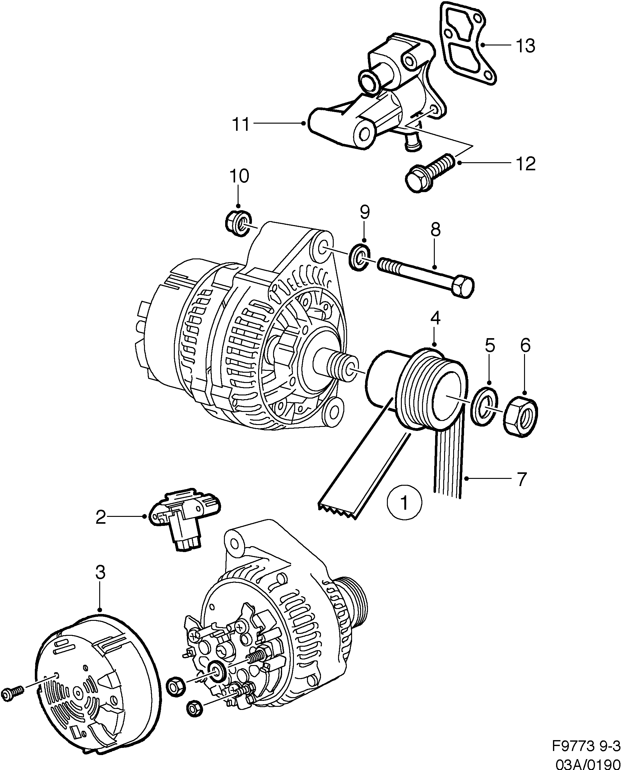 diagram parts 190