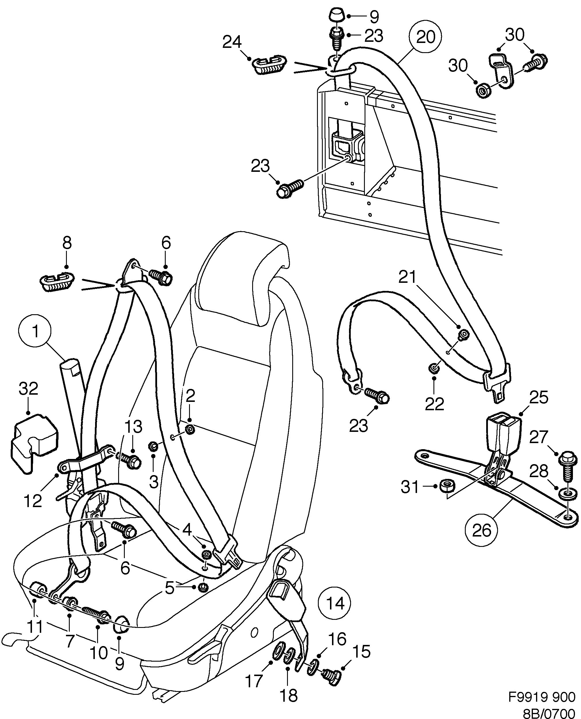 diagram parts 750