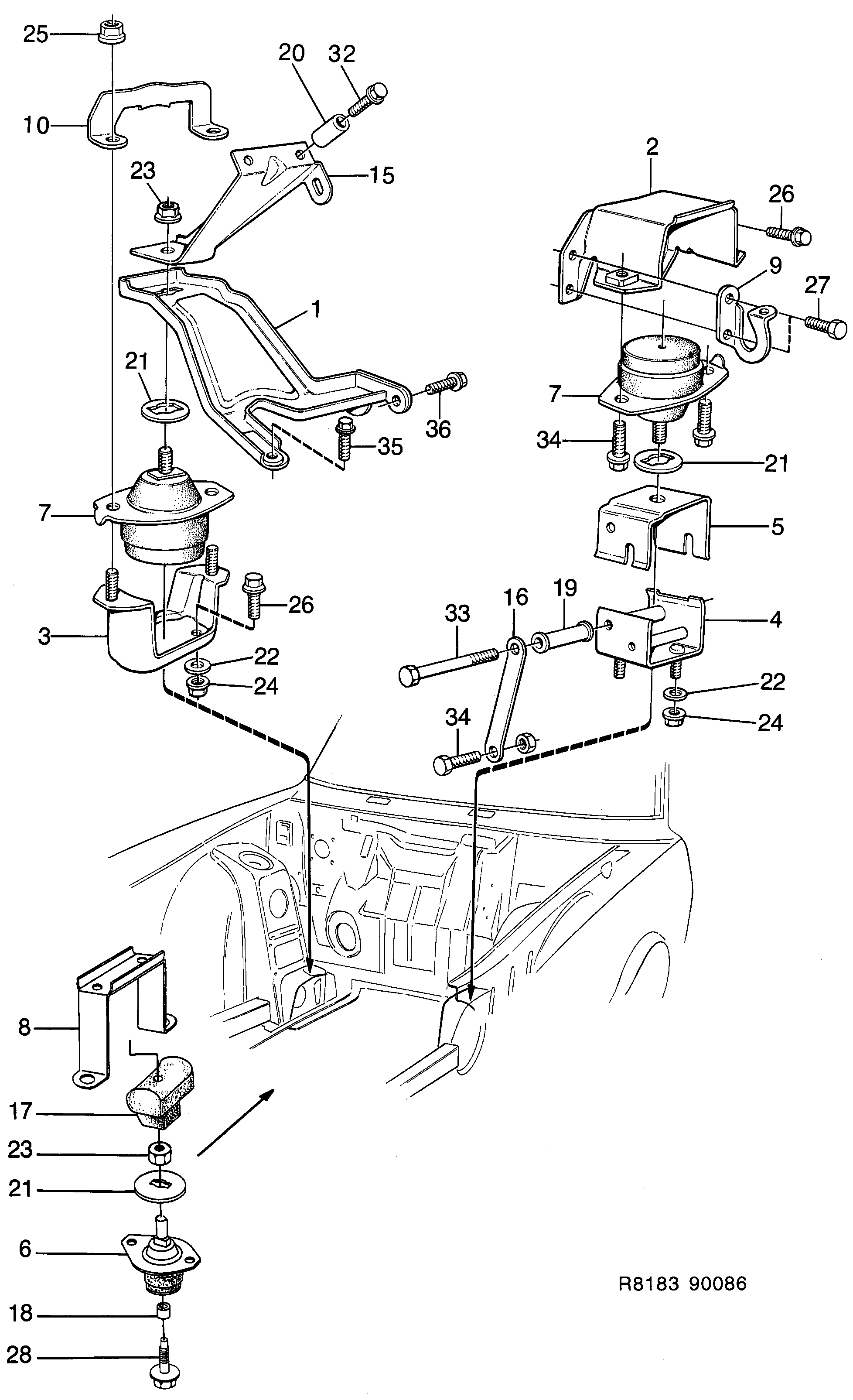 diagram parts 130